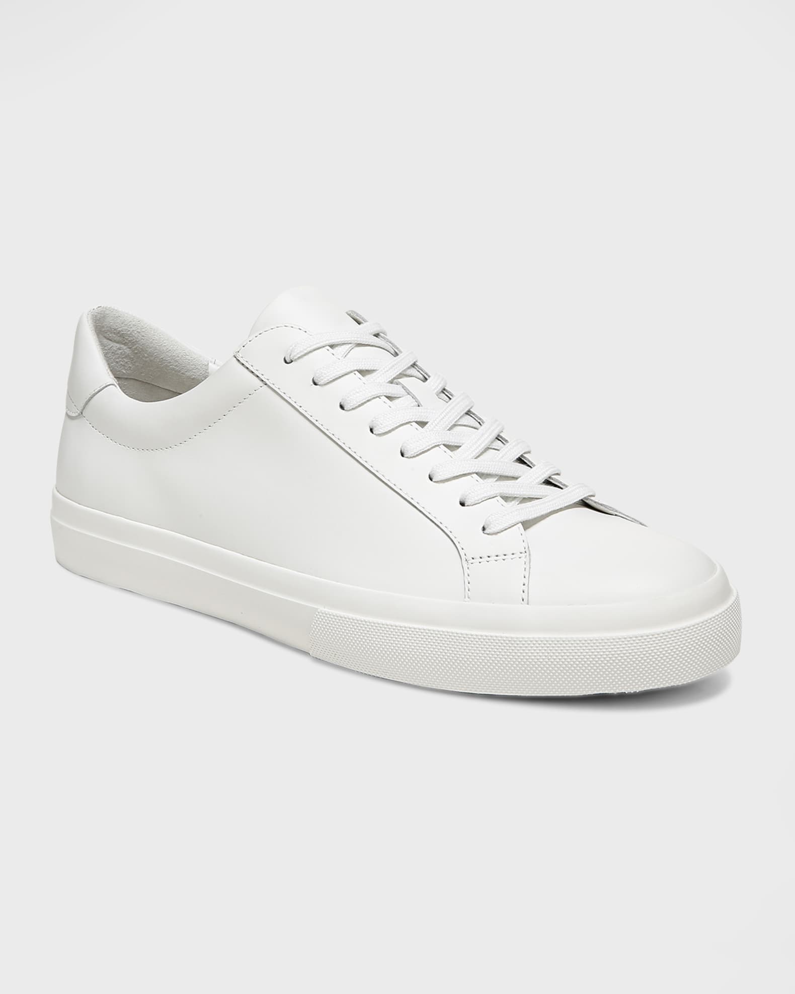 Vince Men's Fulton Solid Leather Low-Top Sneakers | Neiman