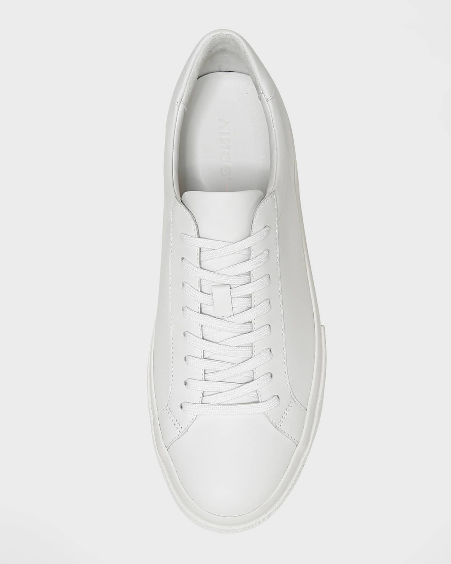 Vince Men's Fulton Solid Leather Low-Top Sneakers | Neiman