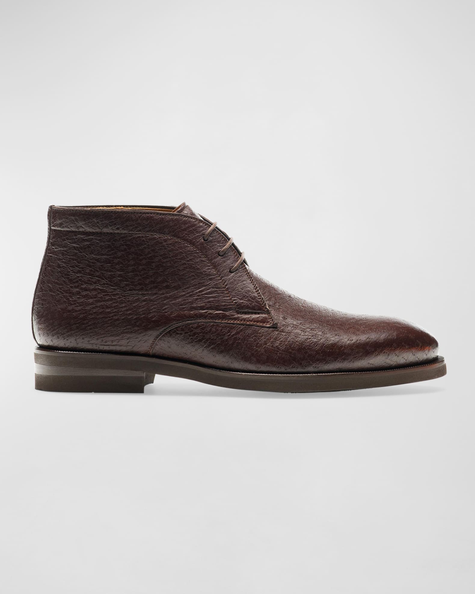 Magnanni Men's Tacna Peccary Leather Chukka Boots | Neiman Marcus