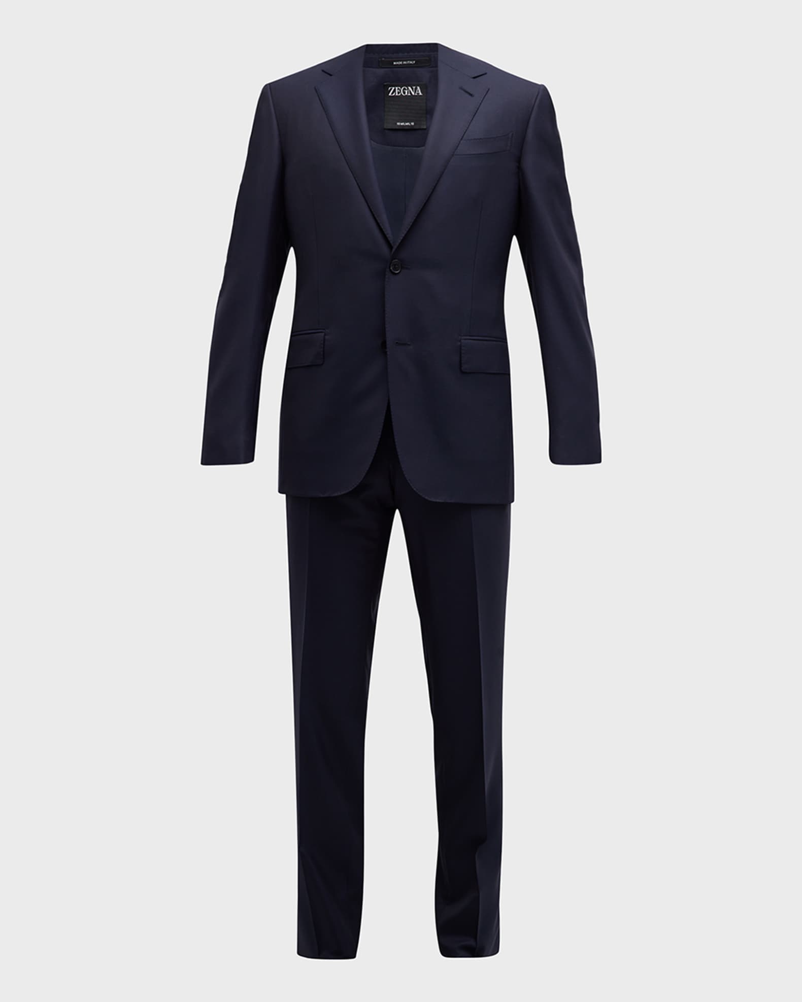 Men's 15milmil15 Micro-Check Wool Suit