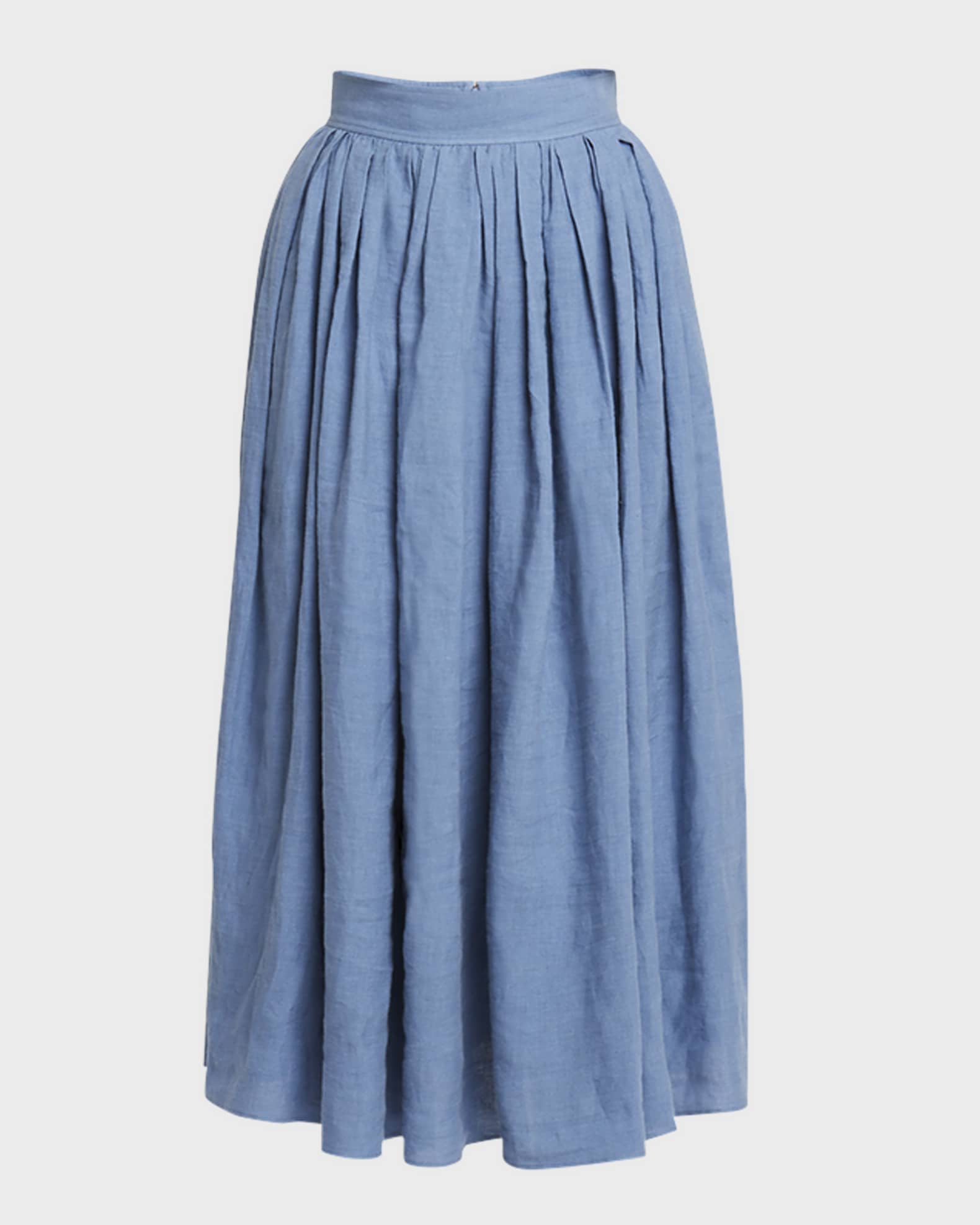 Kld. Chambray Scallop Skirt
