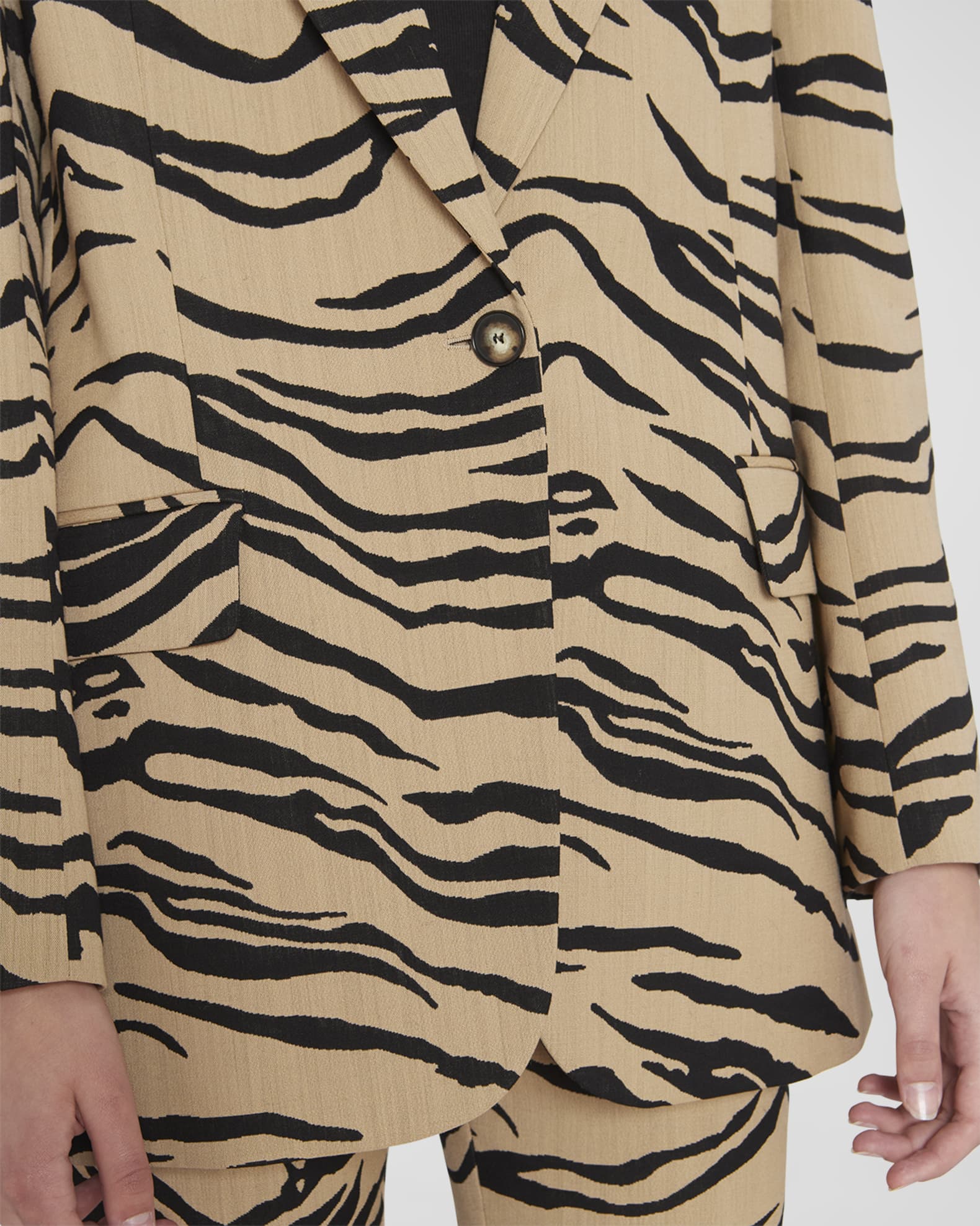 Tiger-Print Suit | Neiman Marcus