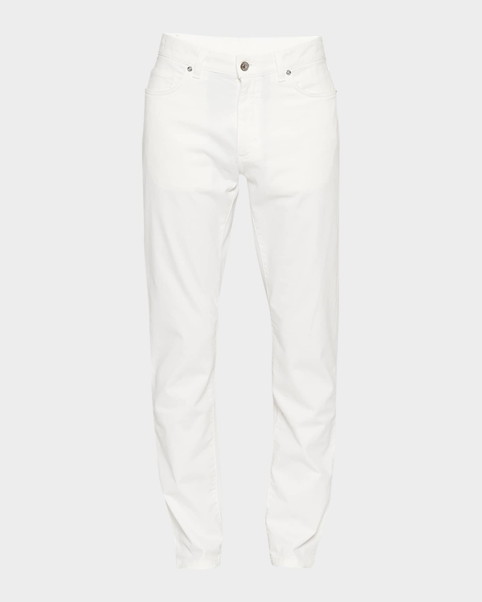 Men's Cotton 5-Pocket Pants 0
