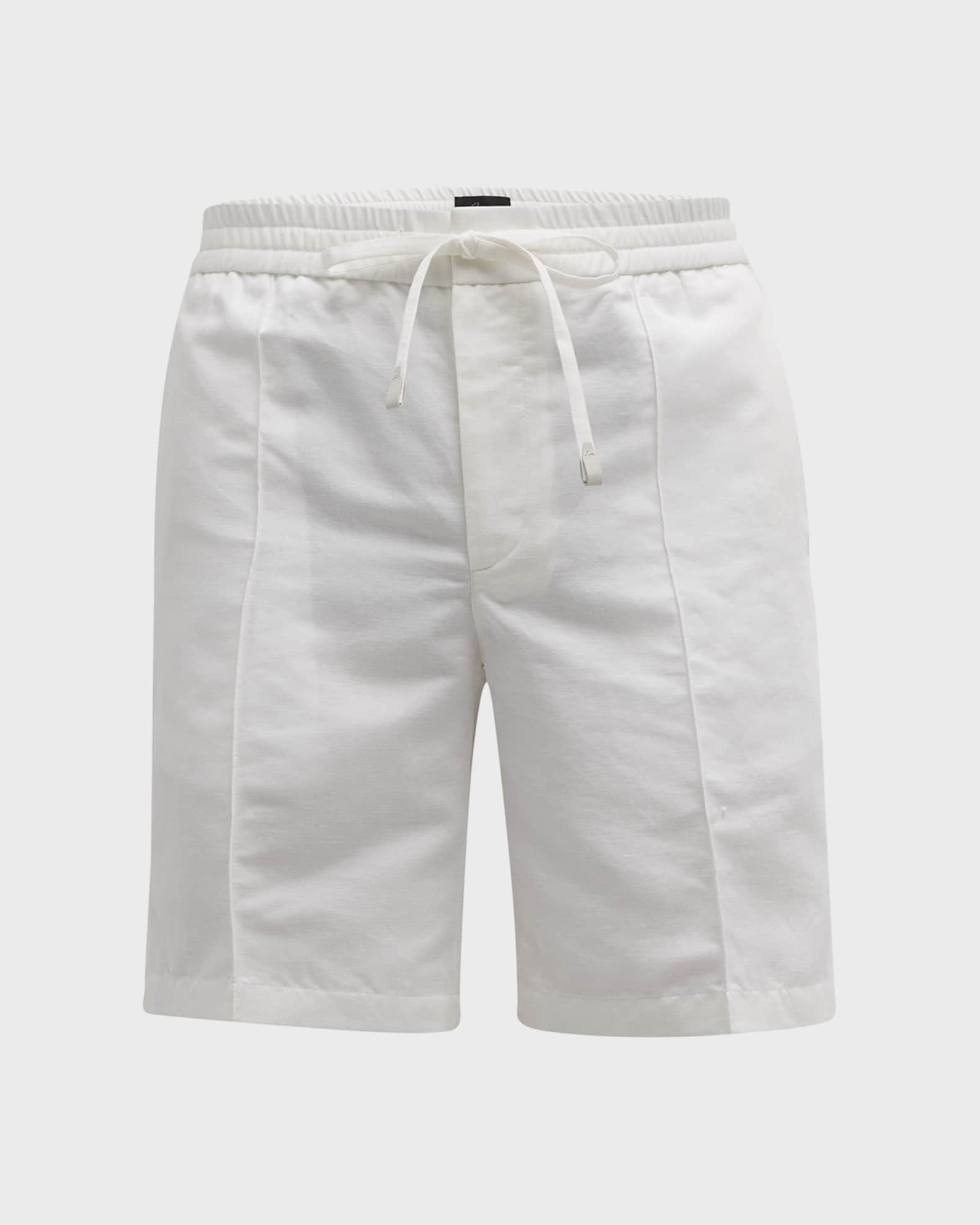 Chloé Kids belted cotton shorts - Neutrals