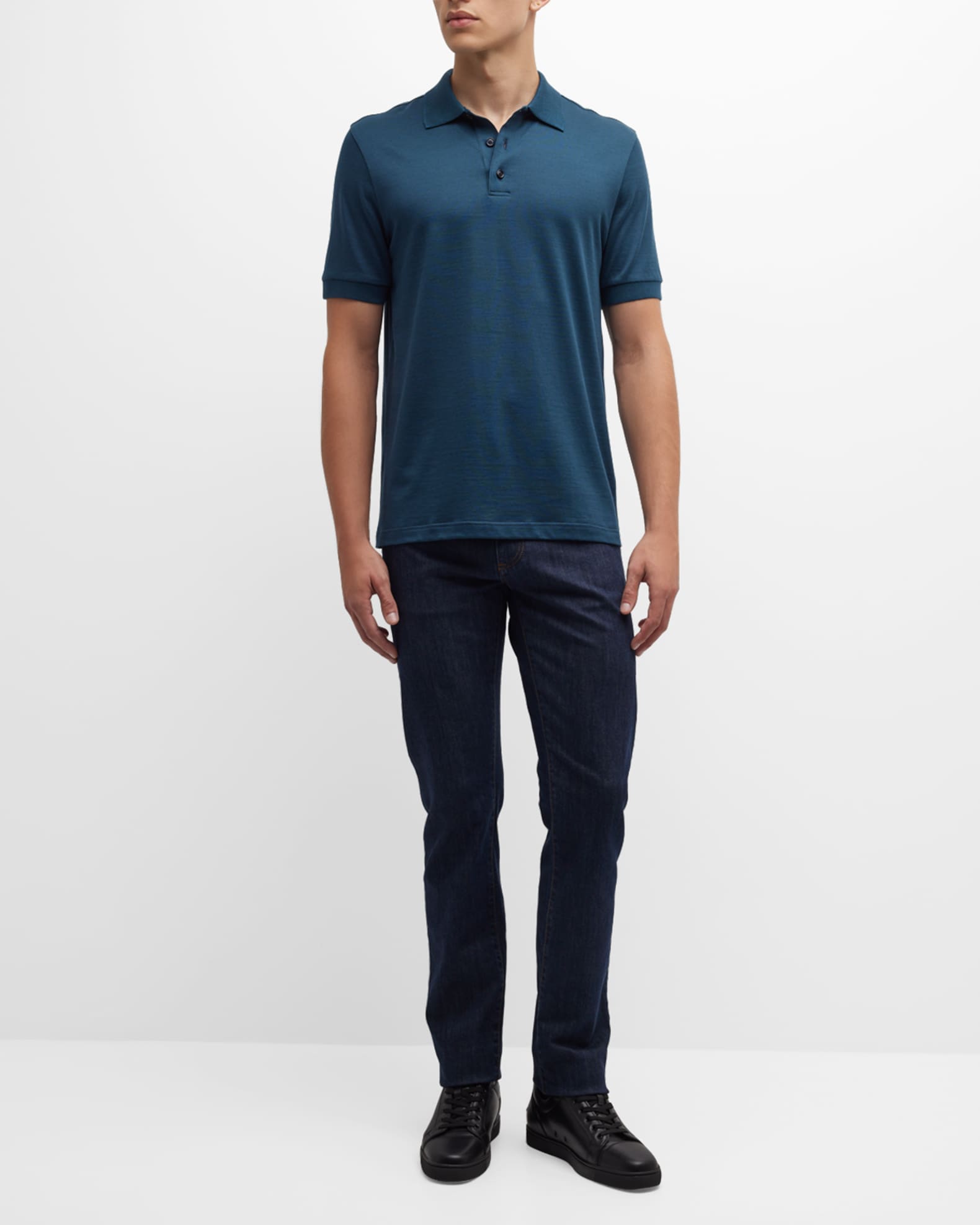 Brioni polo shirt sale store