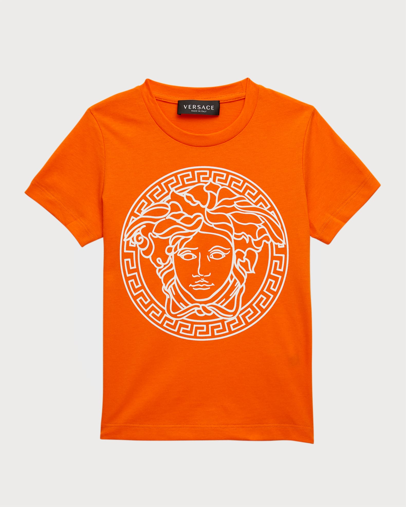 Versace Kid's Medusa Head Crest TShirt, Size 46 Neiman Marcus