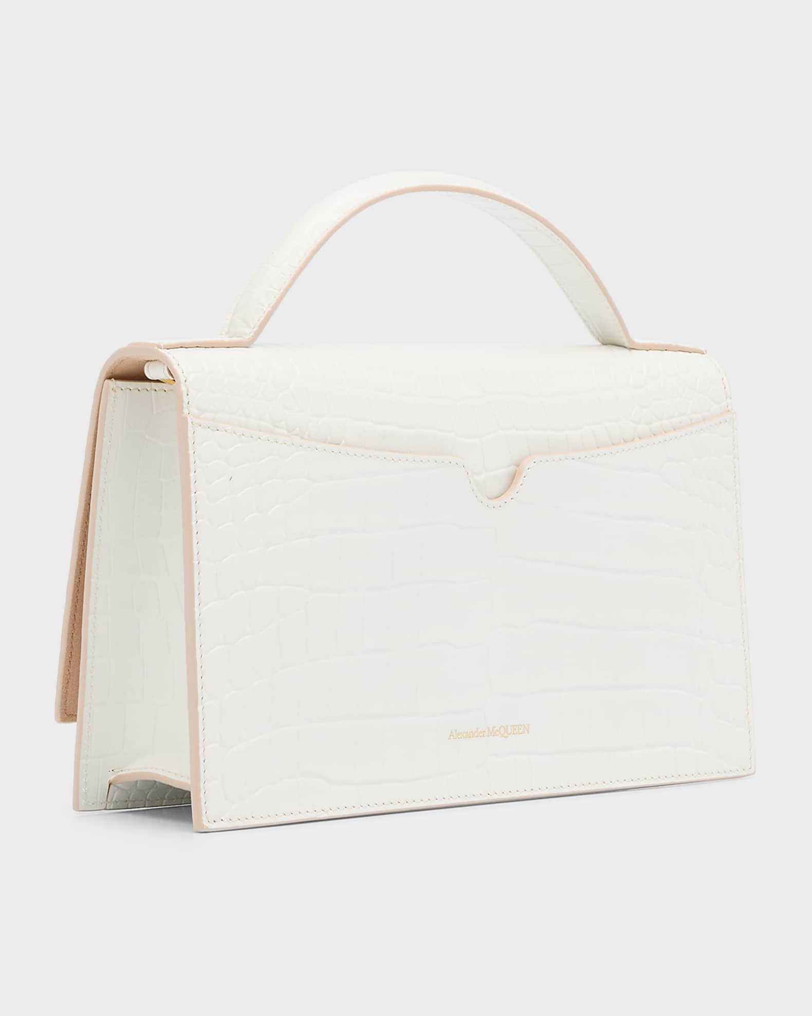 Alexander mcqueen bag white clearance