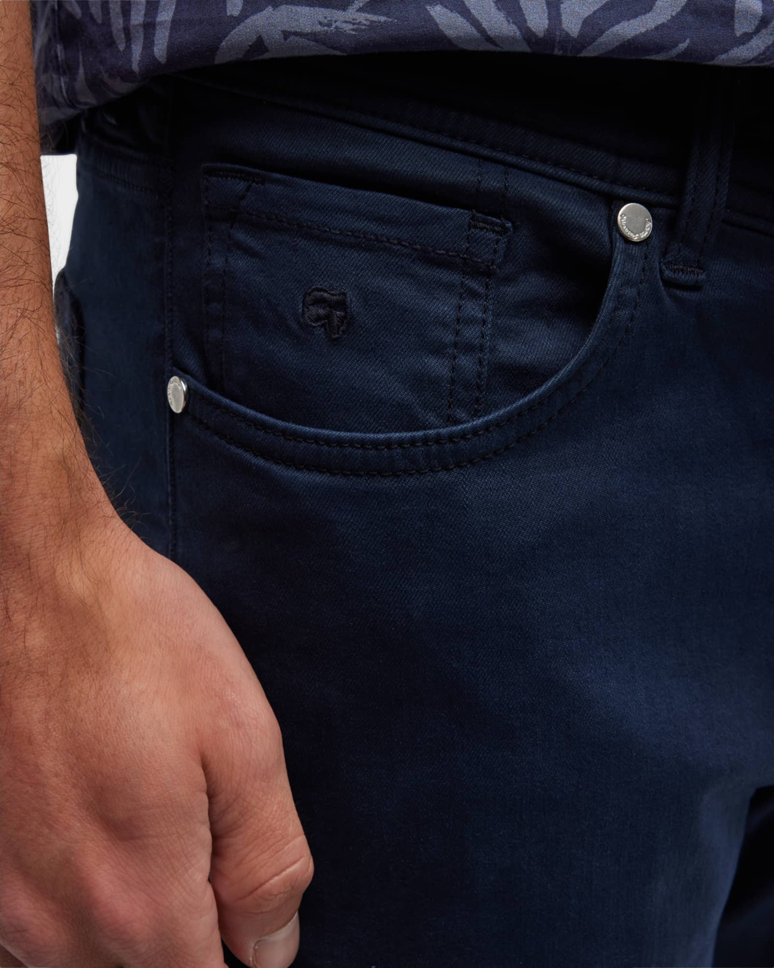 Sean Pantalone Bull Denim Nero