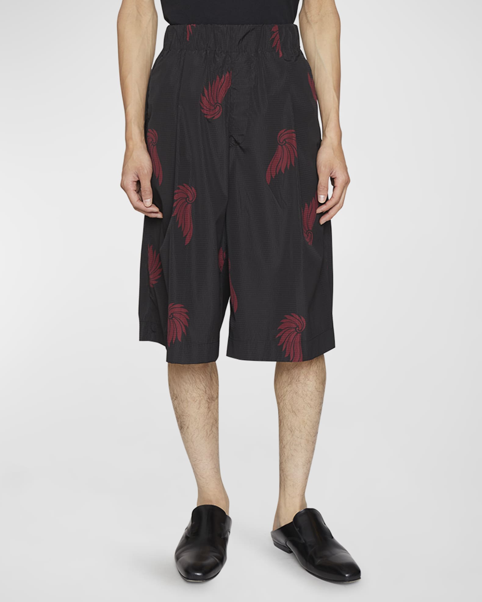 CASABLANCA Men's L'arche de Nuit Swim Trunks - Bergdorf Goodman