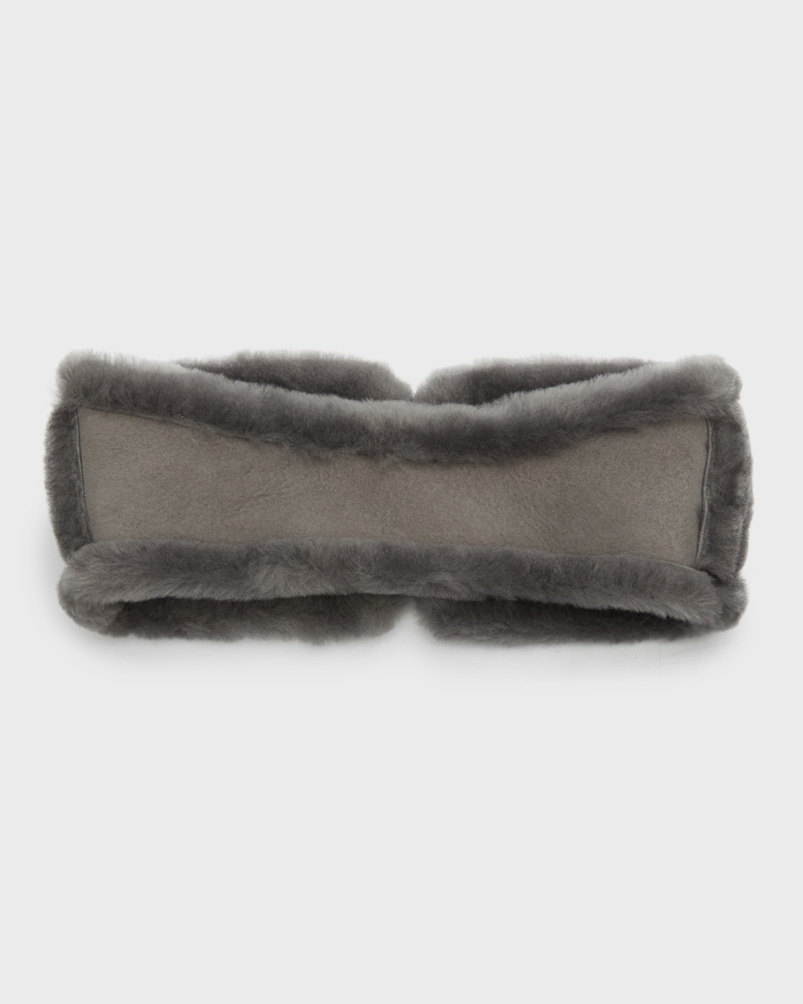 UGG Suede & Sheep Shearling Headband