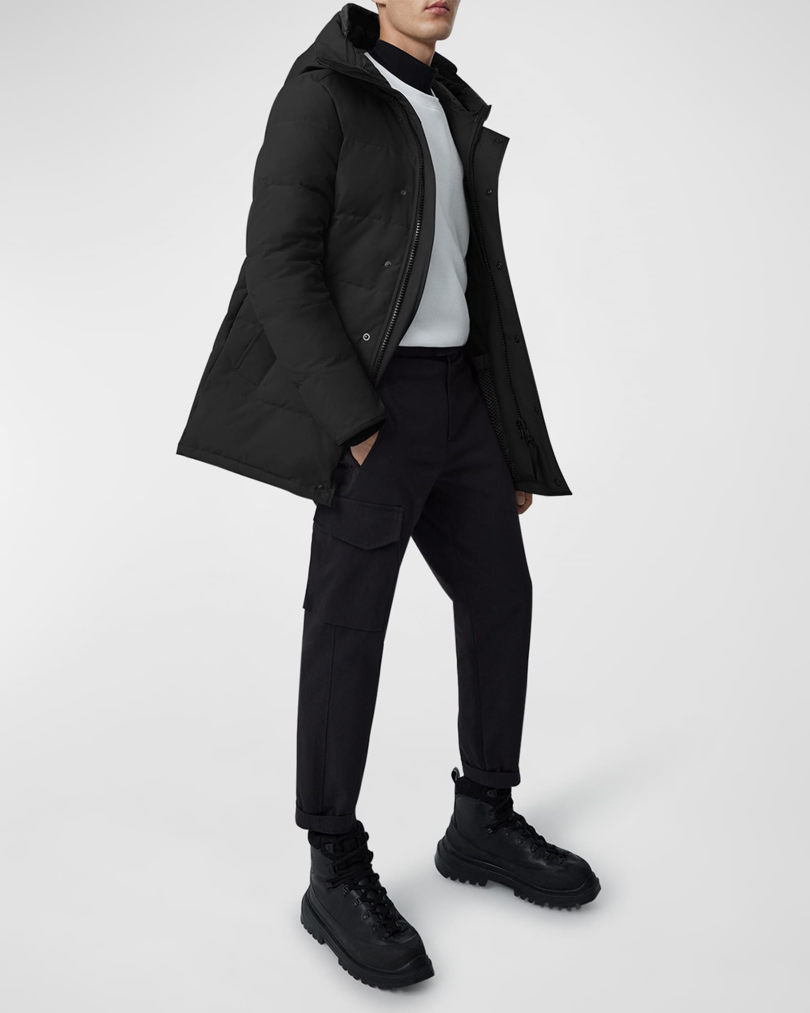 Canada Goose Men's Carson Quilted Down Parka | Neiman Marcus