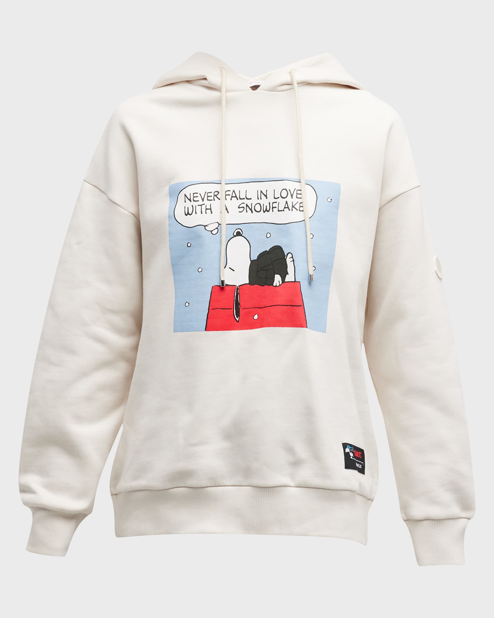 Moncler x Peanuts Graphic Hoodie Sweater | Neiman Marcus