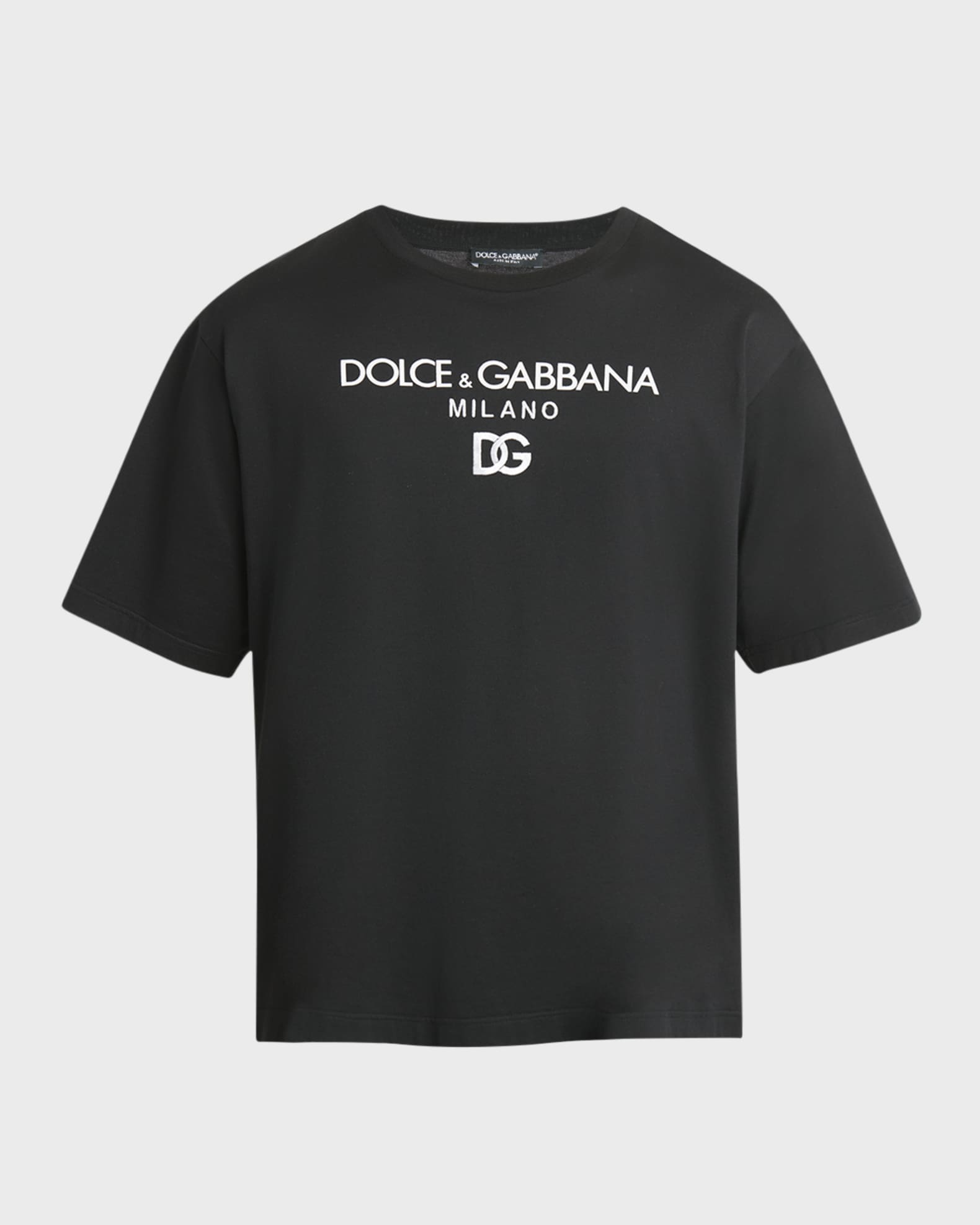 Dolce&Gabbana Men's Jersey Logo T-Shirt | Neiman Marcus