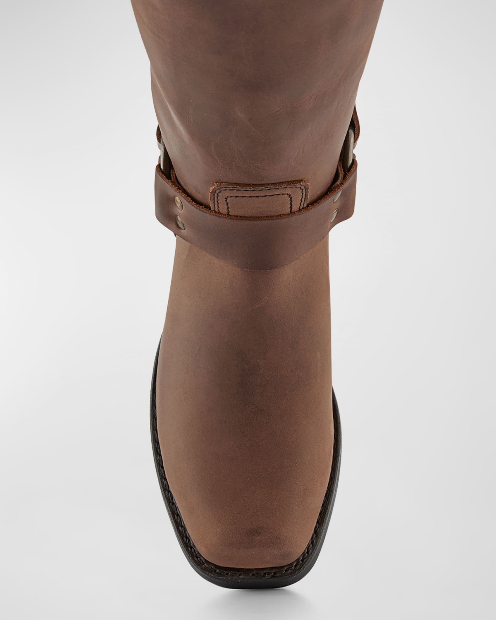 Men s Engineer Leather Biker Boots