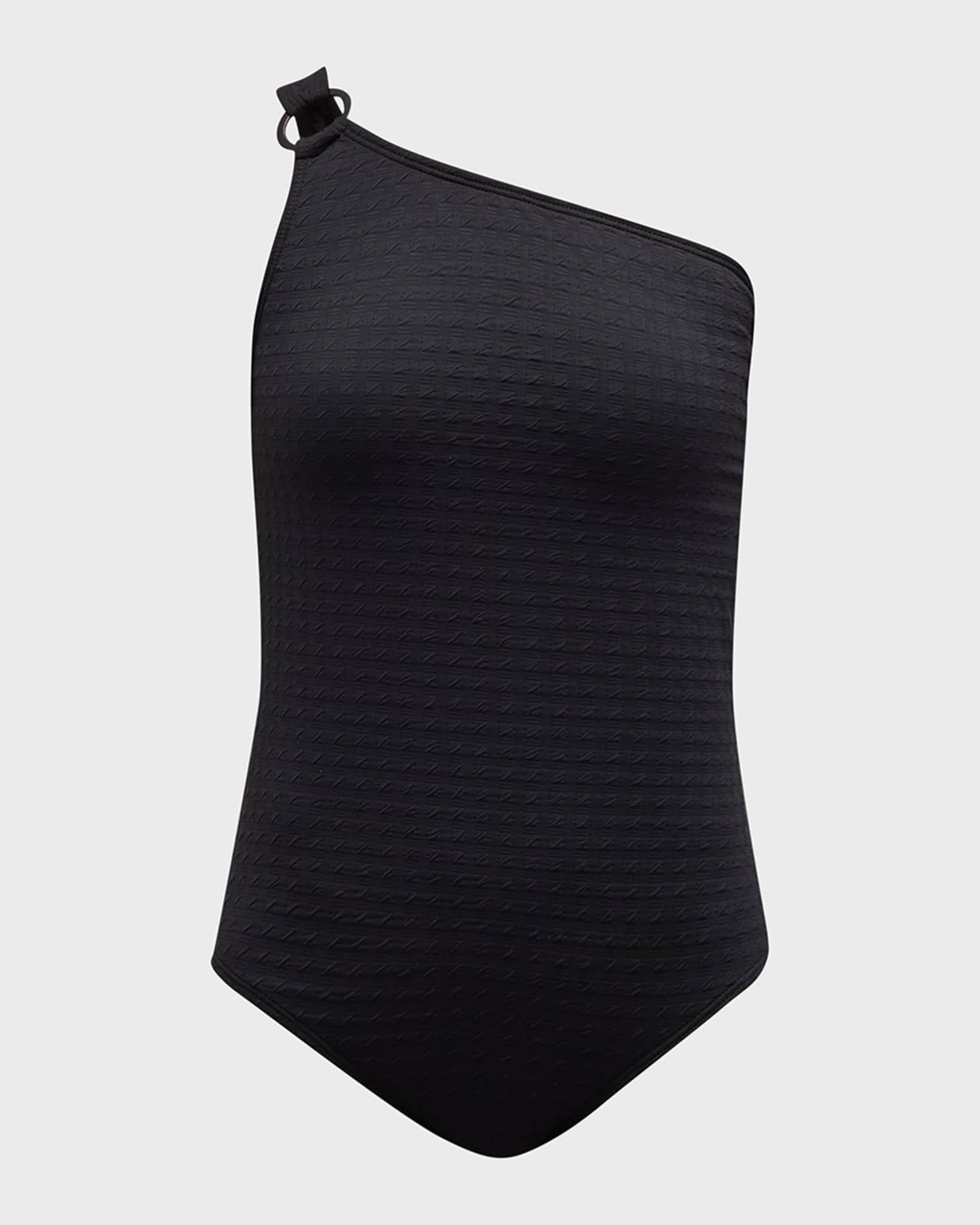 One-Shoulder One-Piece Swimsuit 1