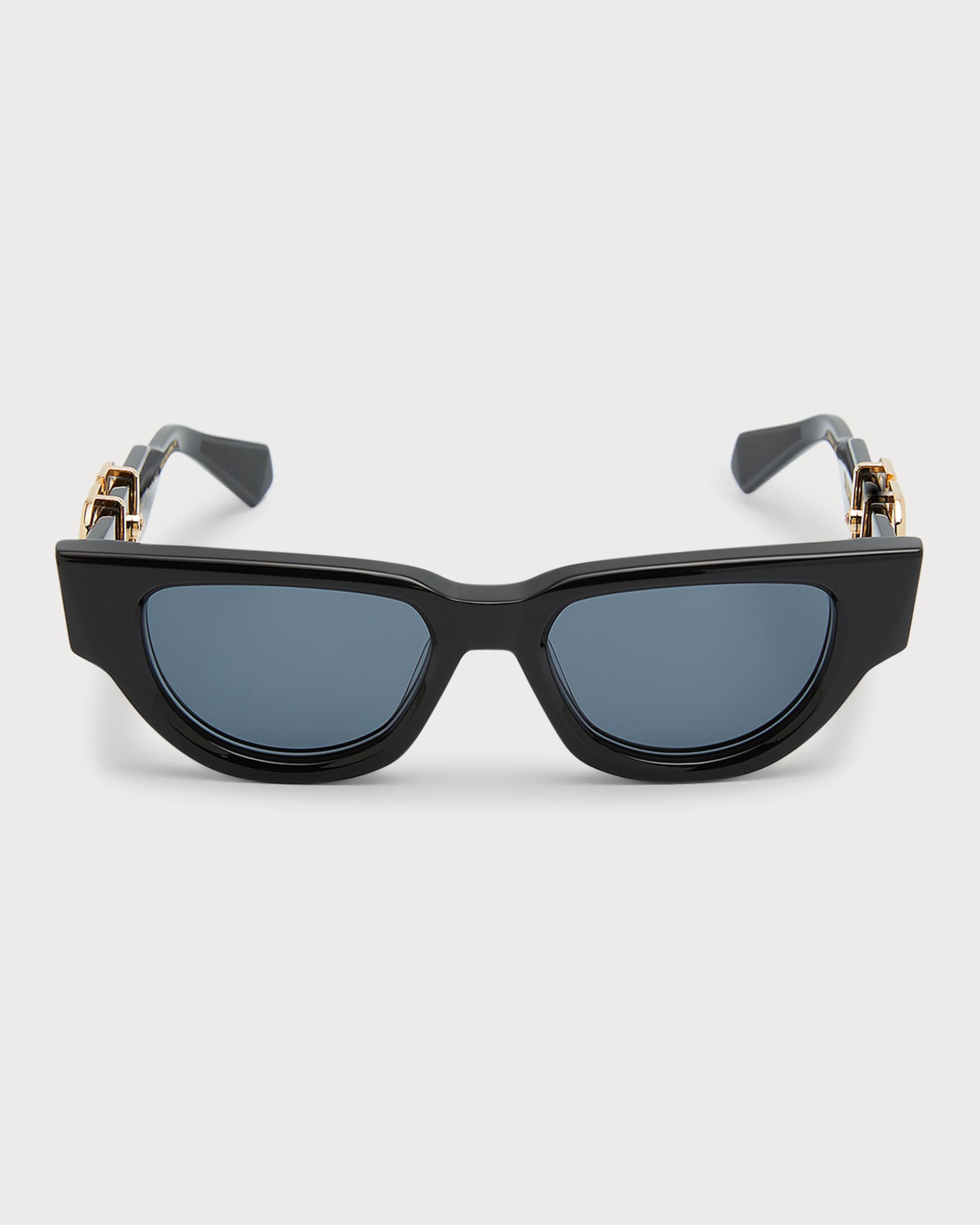 サングラス VALENTINO GARAVANI ACETATE SUNGLASSES Valentino Garavani Due Acetate & Titanium Cat-Eye Sunglasses