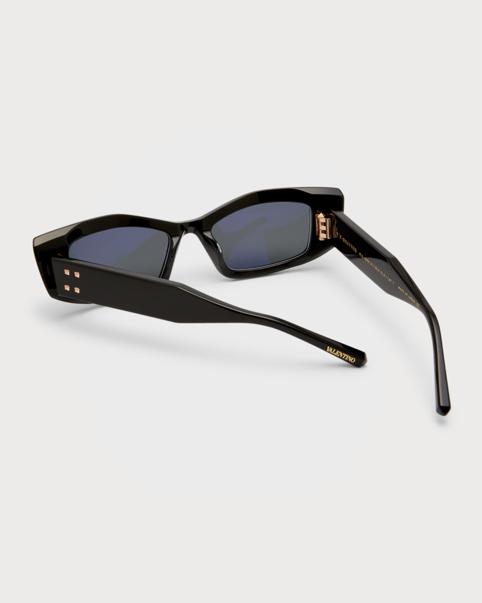VALENTINO サングラス Valentino Garavani Quattro Acetate & Titanium Cat-Eye Sunglasses