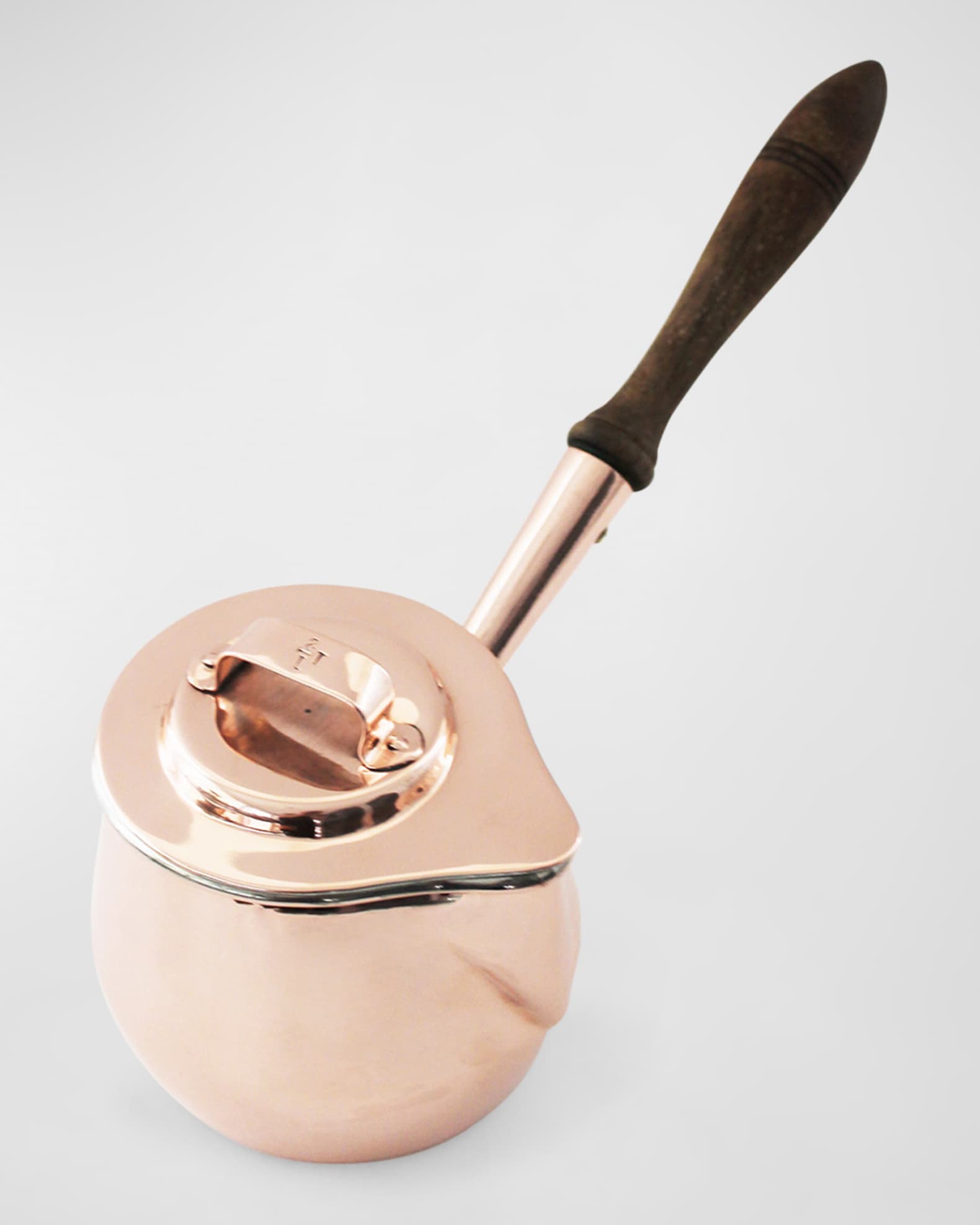 Coppermill Kitchen Antique English Medium Pot Bellied Saucepan, C.1850 Neiman Marcus