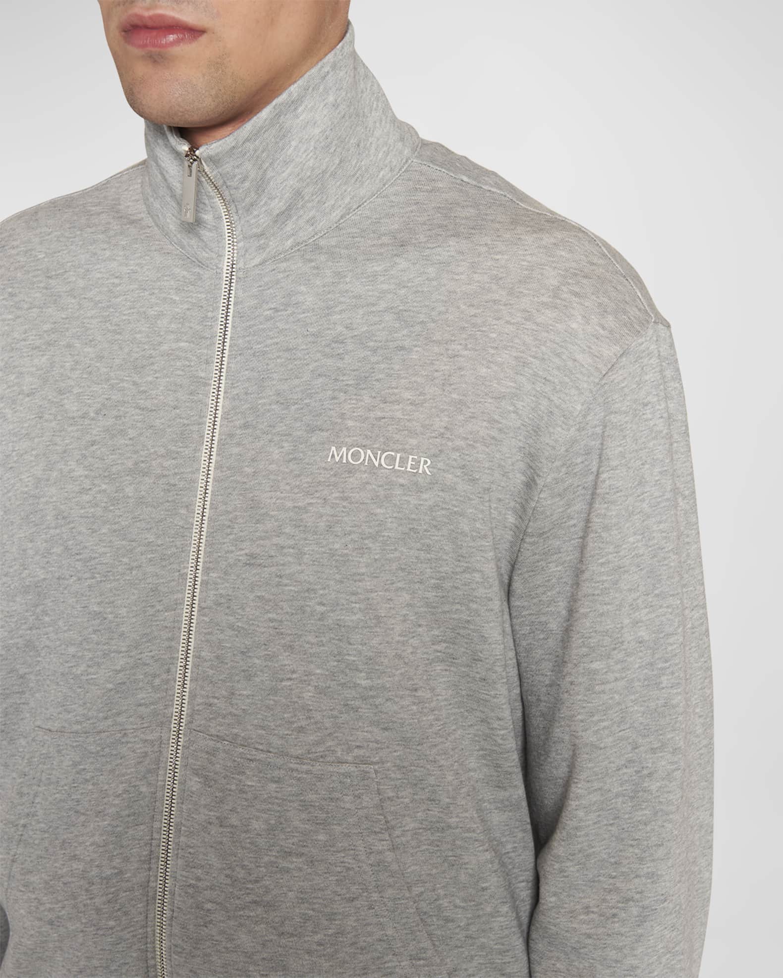 Sweat discount zippé moncler
