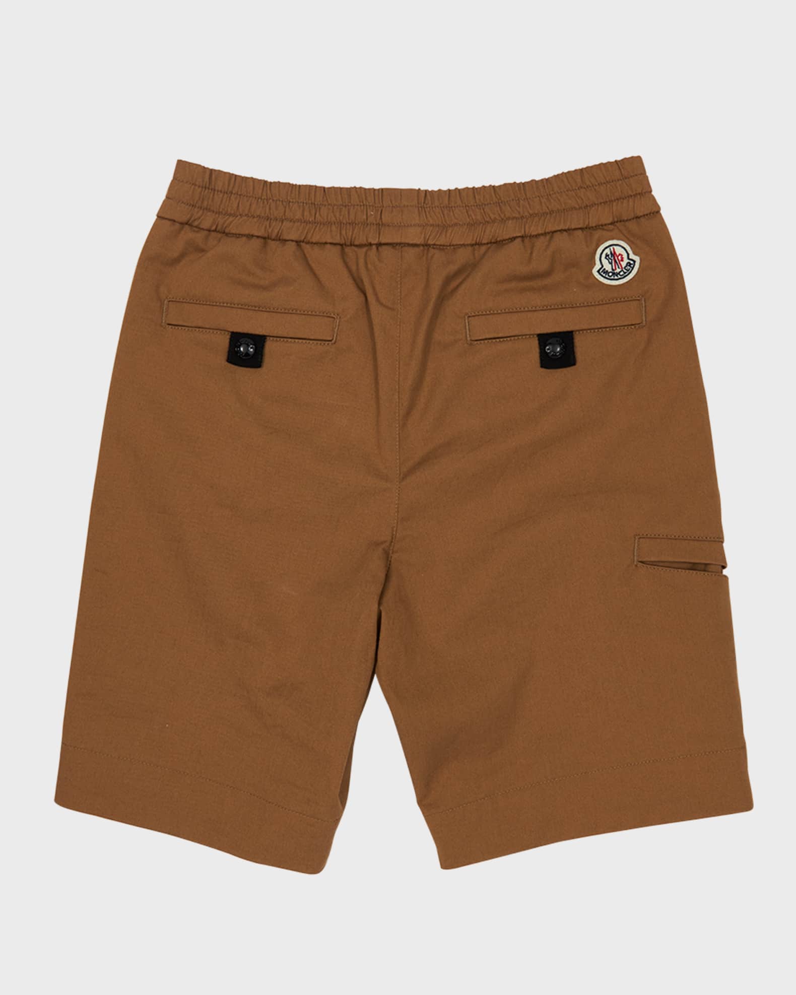 Boy's Logo Patch Bermuda Shorts, Size 8-14