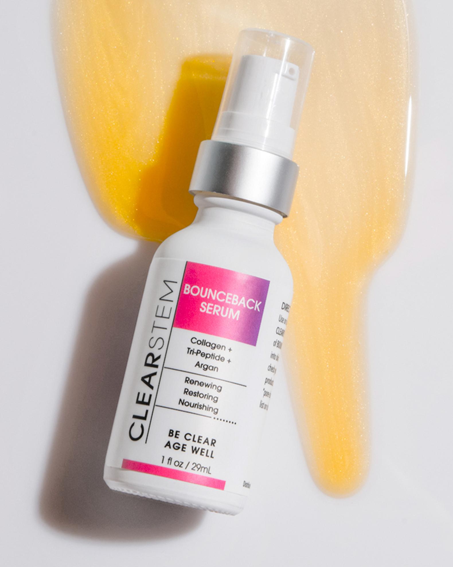 CLEARSTEM Skincare BOUNCEBACK Triple Peptide Stem Cell Serum For ...