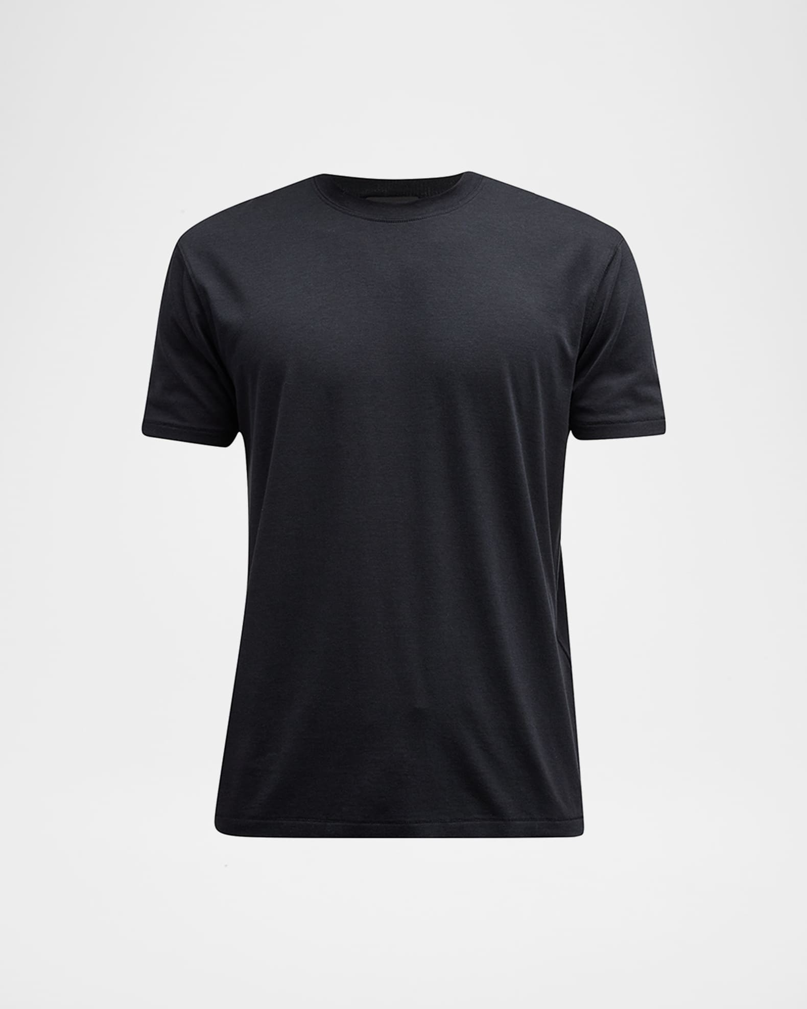 Men's Lyocell-Cotton Crewneck T-Shirt 0