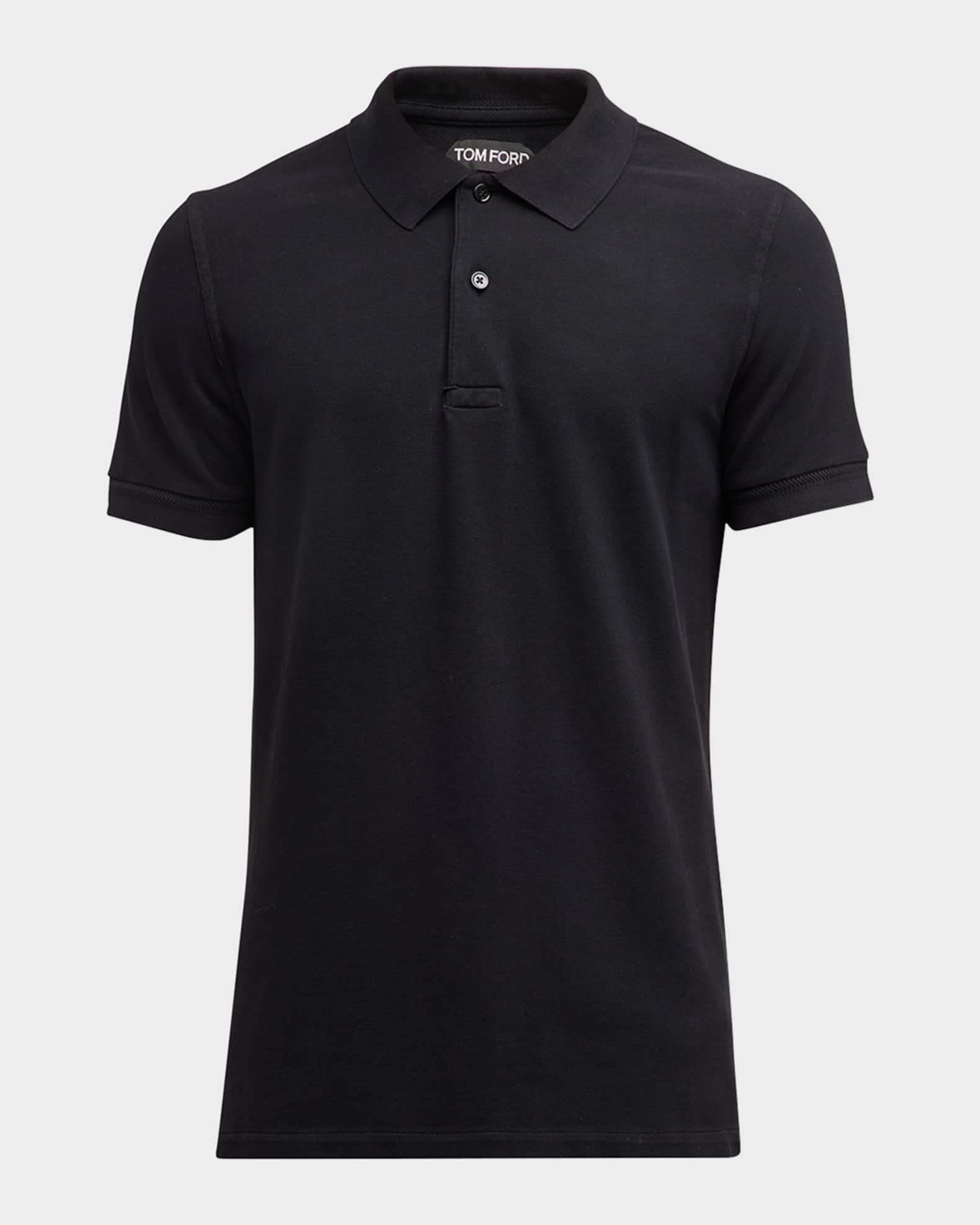 Men's Cotton Pique Polo Shirt 0
