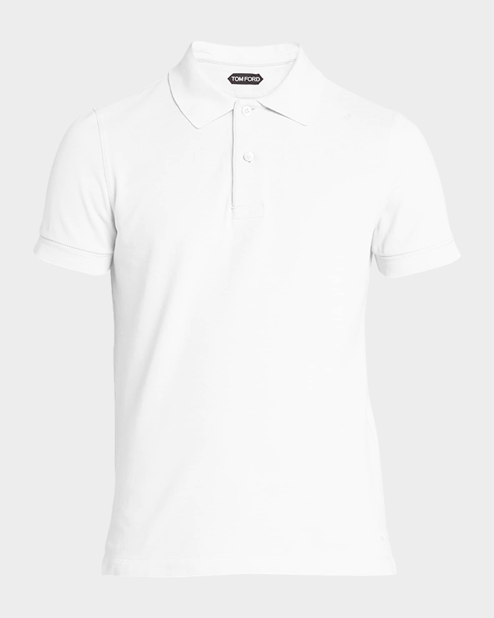 Men's Cotton Pique Polo Shirt 0