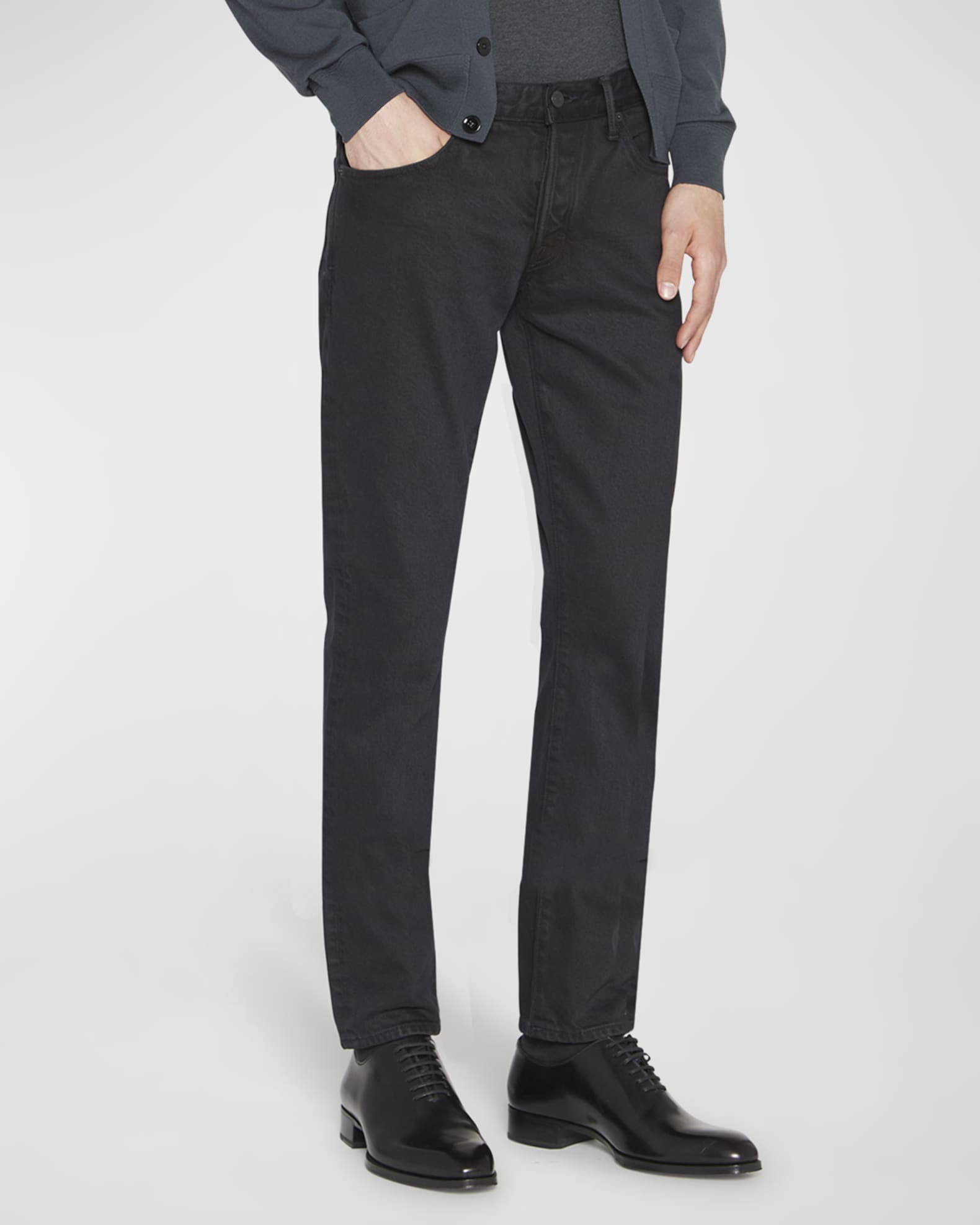 TOM FORD Men's Slim Fit 5-Pocket Jeans | Neiman Marcus