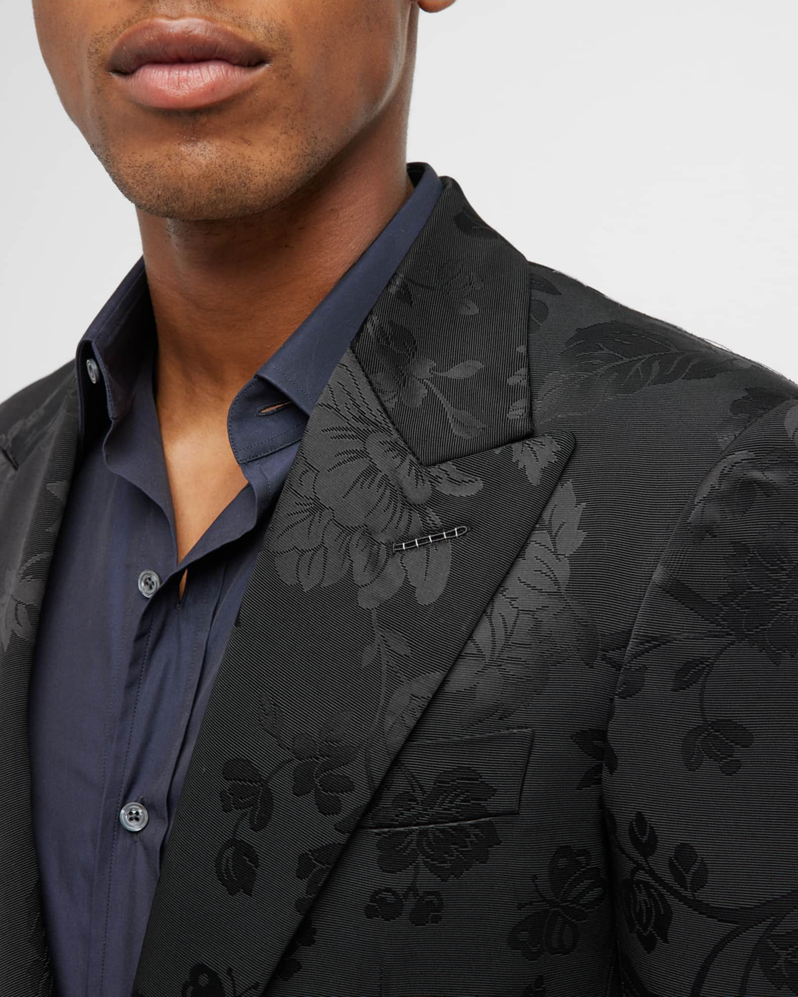 Men's Cooper Peony Jacquard Dinner Jacket