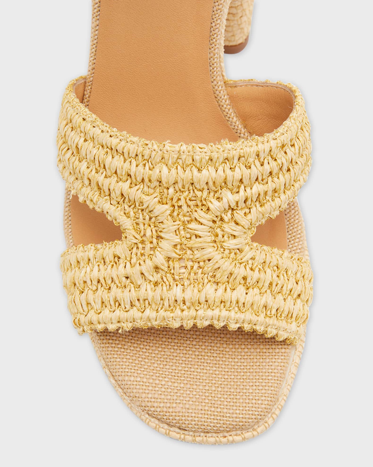 Rattan sandals 2025