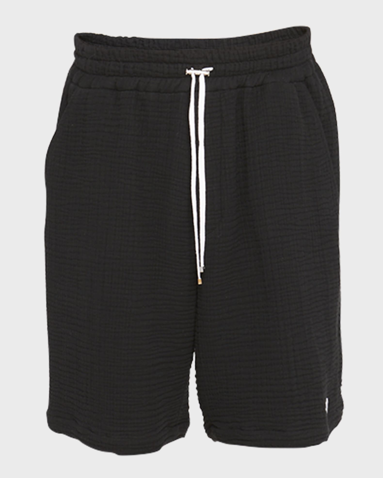 Amiri Men's Textured Cotton Basketball Shorts Neiman Marcus