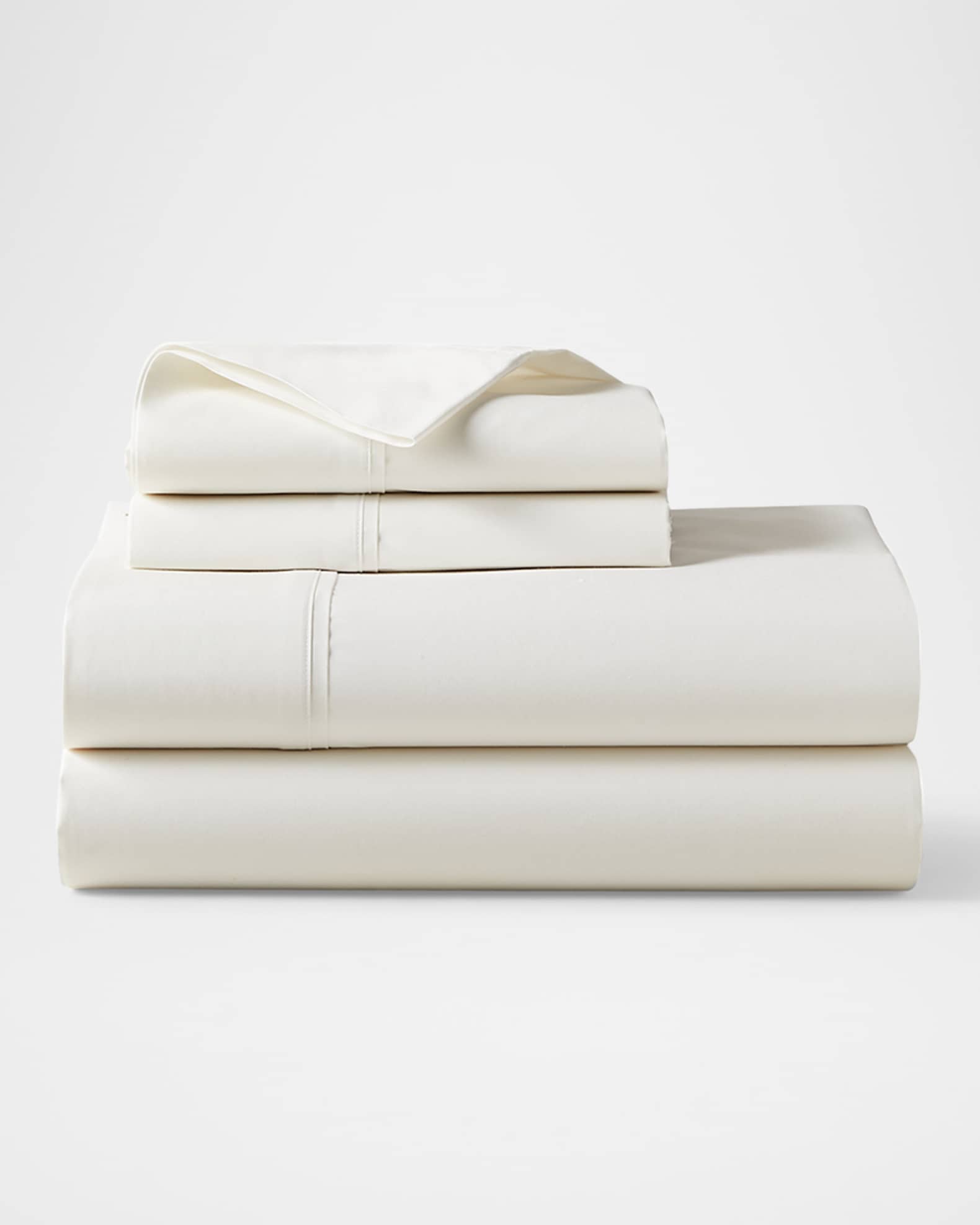 Organic 464 Percale  Fitted Sheet 0
