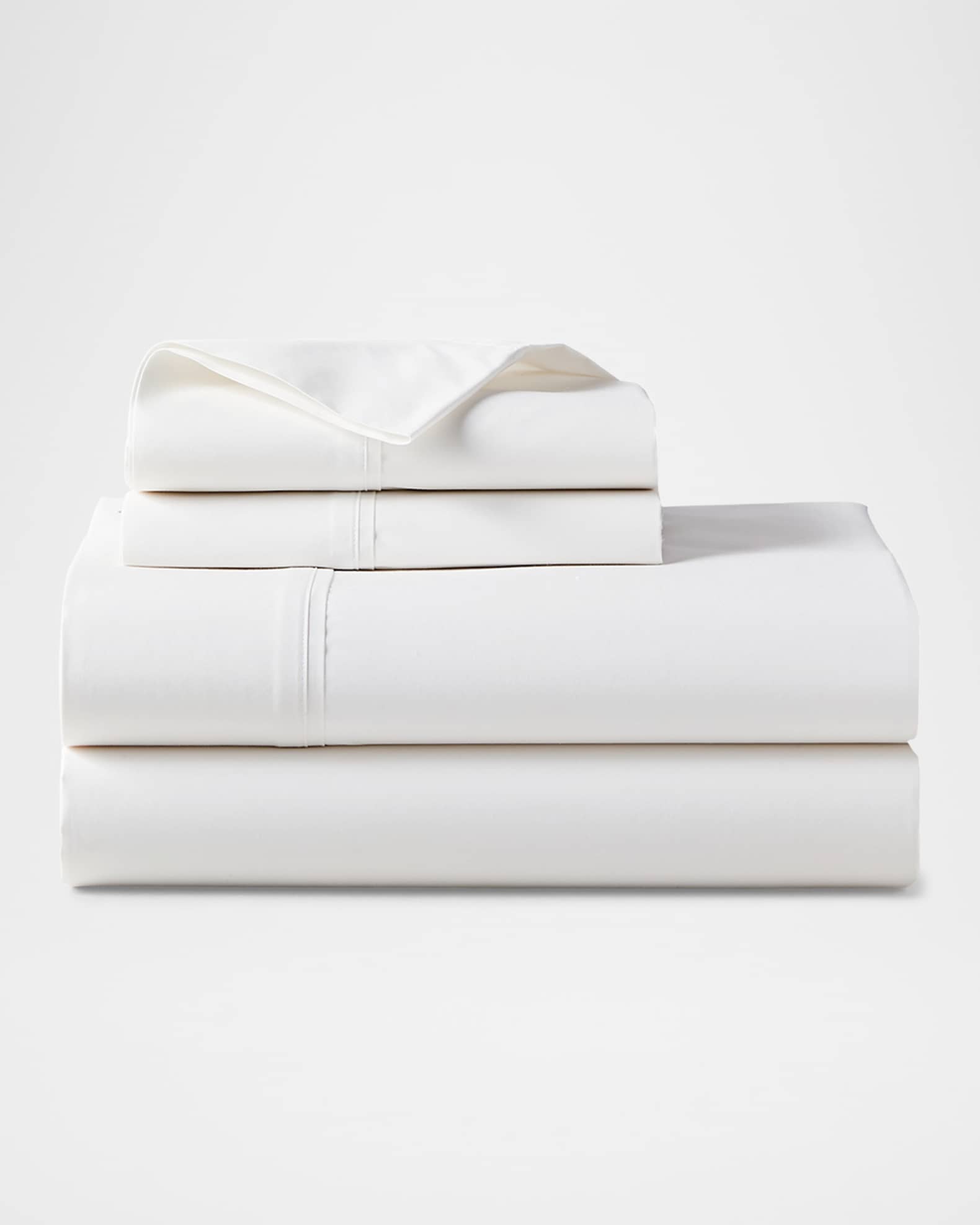 Organic 464 Percale  Fitted Sheet 0