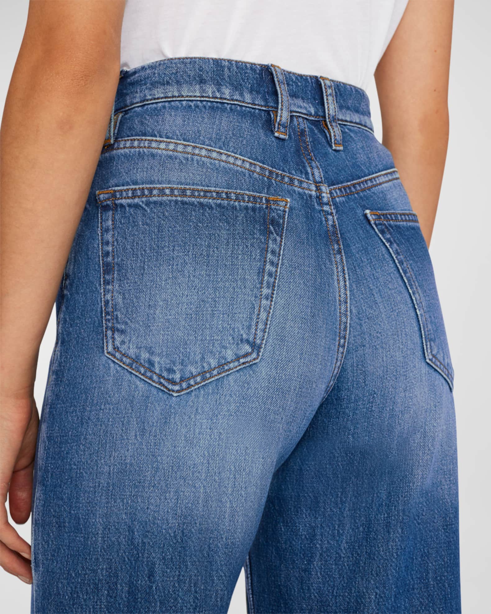 FRAME Le High n Tight Wide Leg Jeans