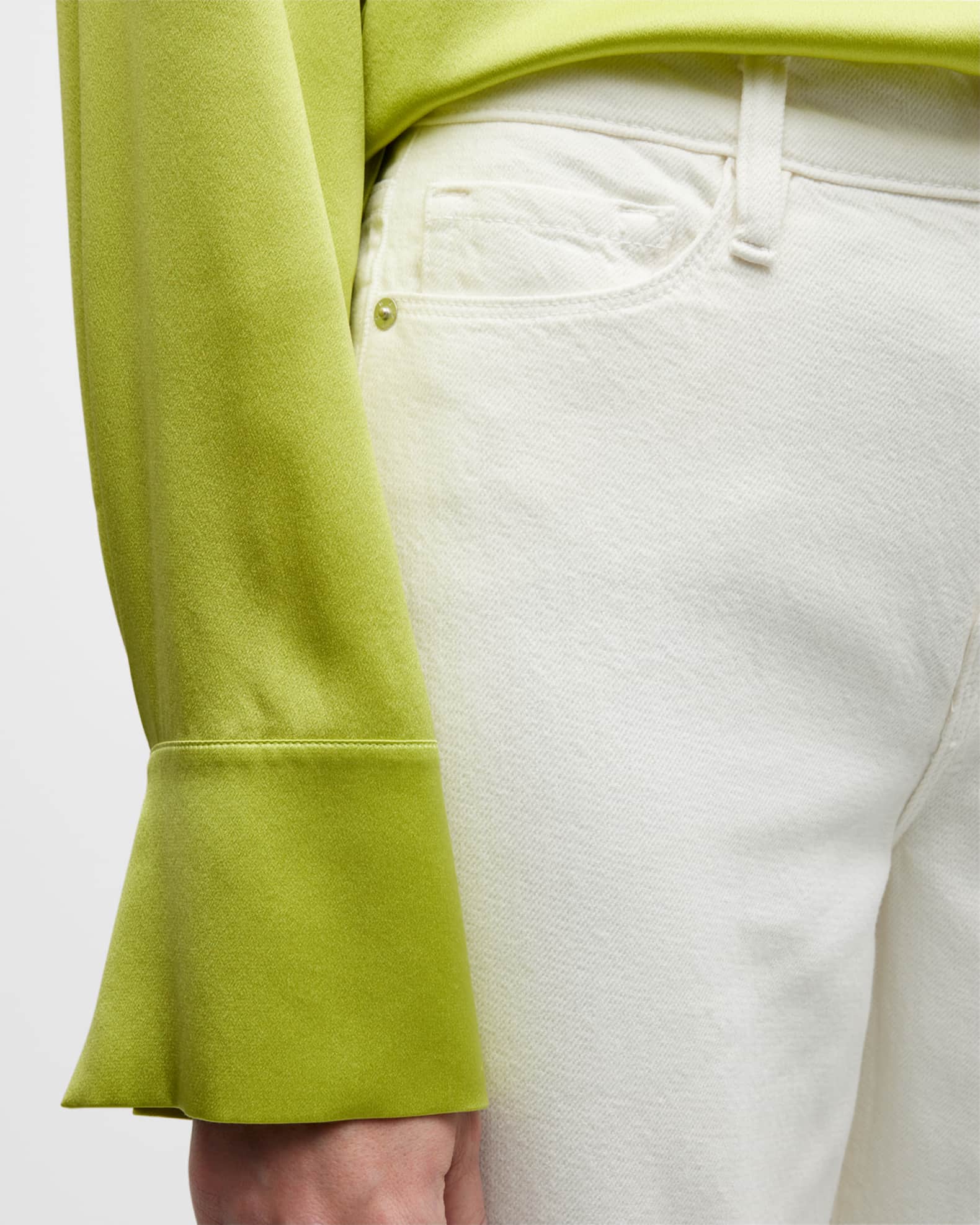 FRAME Le Palazzo HighRise Wide Jeans Neiman Marcus