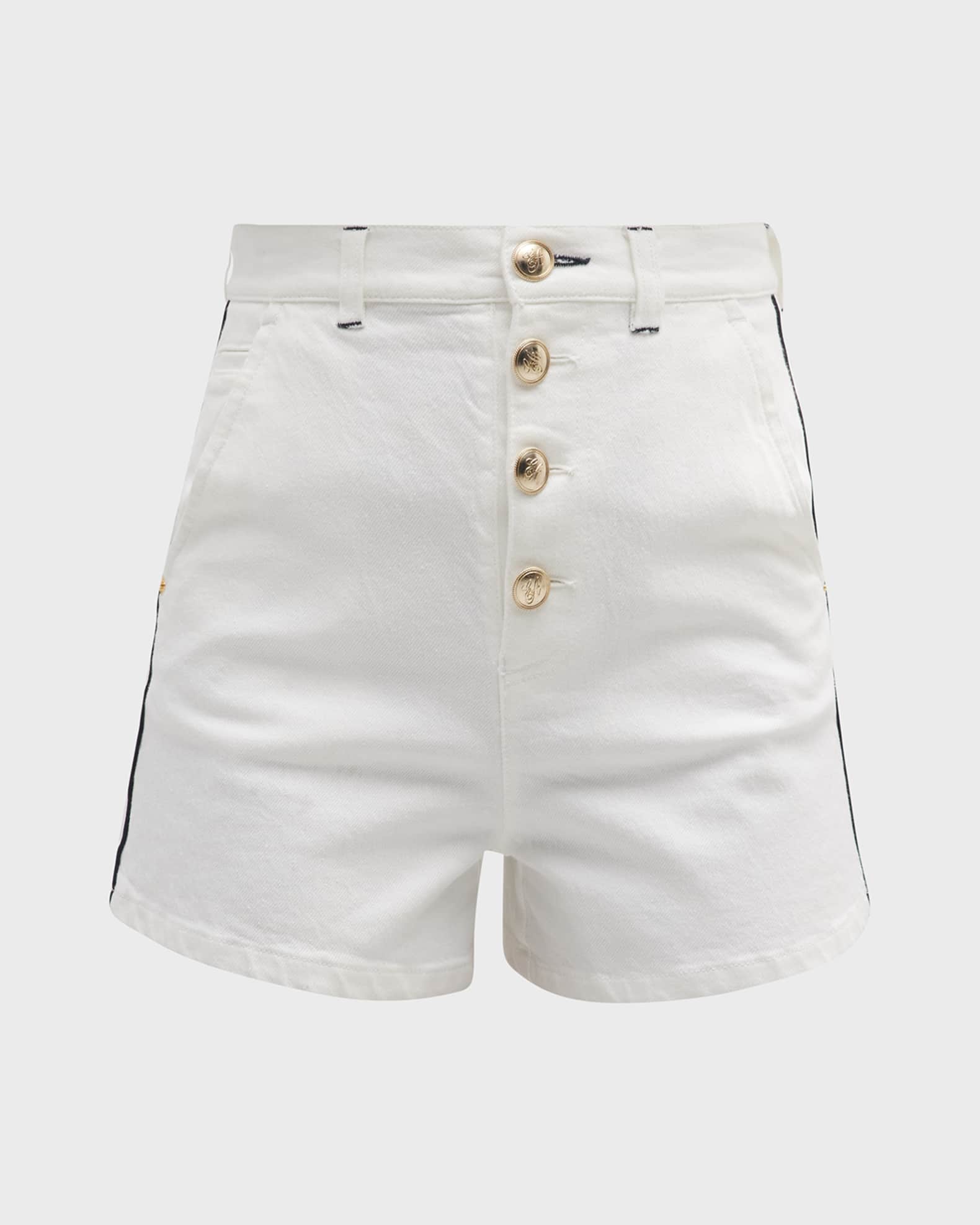 Denim Sailor Shorts