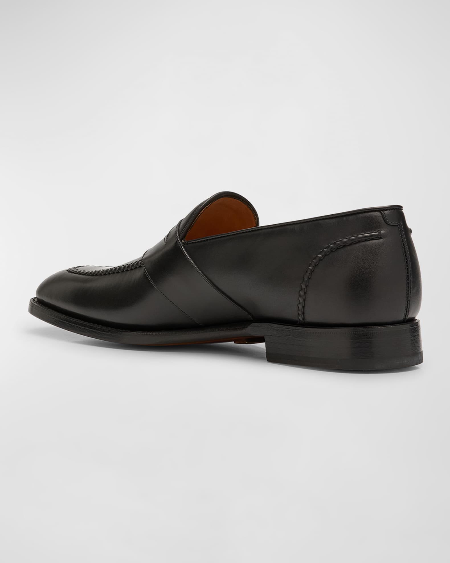 【ついに再販開始！】 Ralph Lauren Purple Label Men's Meegan Leather Derby Shoes 靴