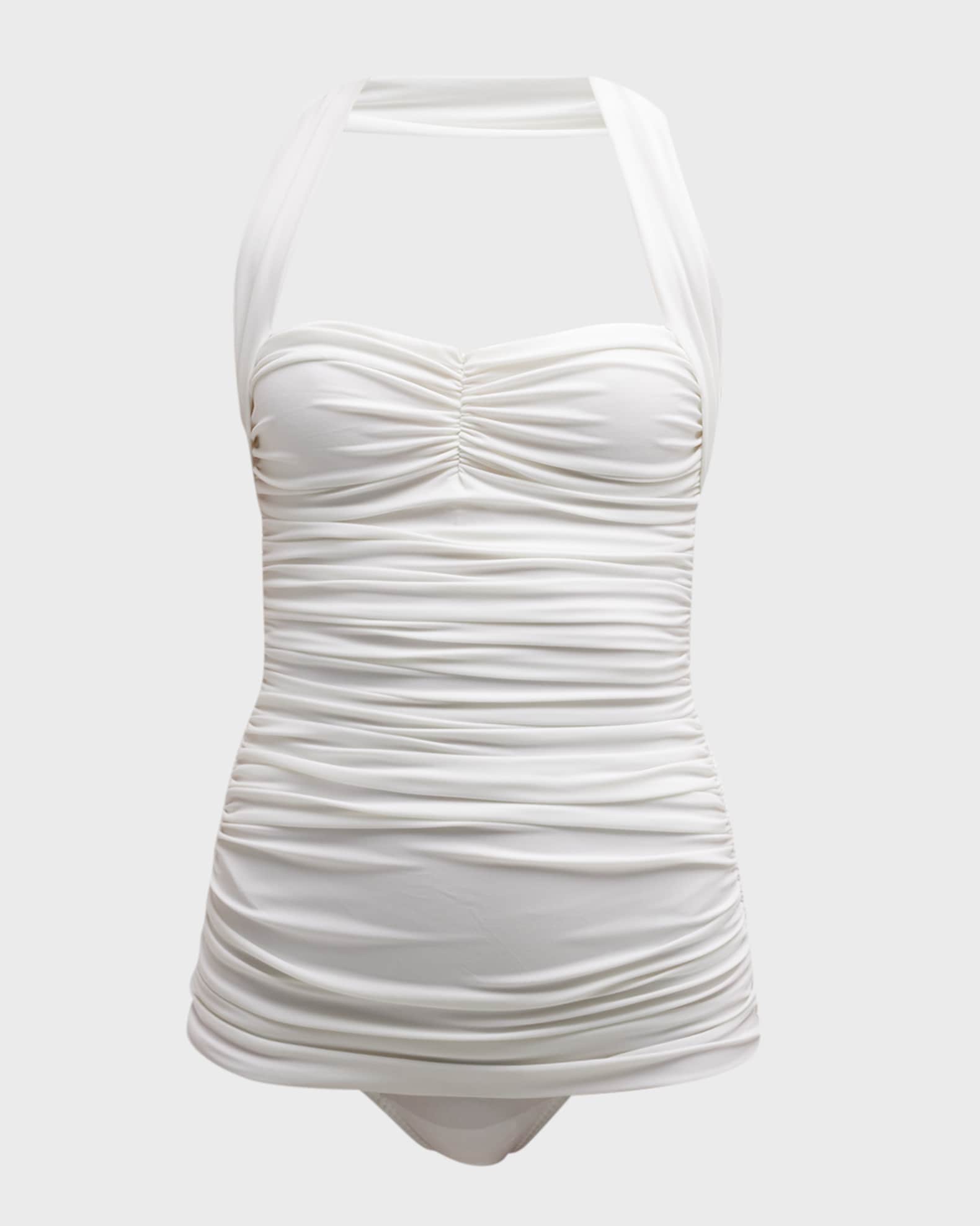 Bill Mio Halter One-Piece Swimsuit 0