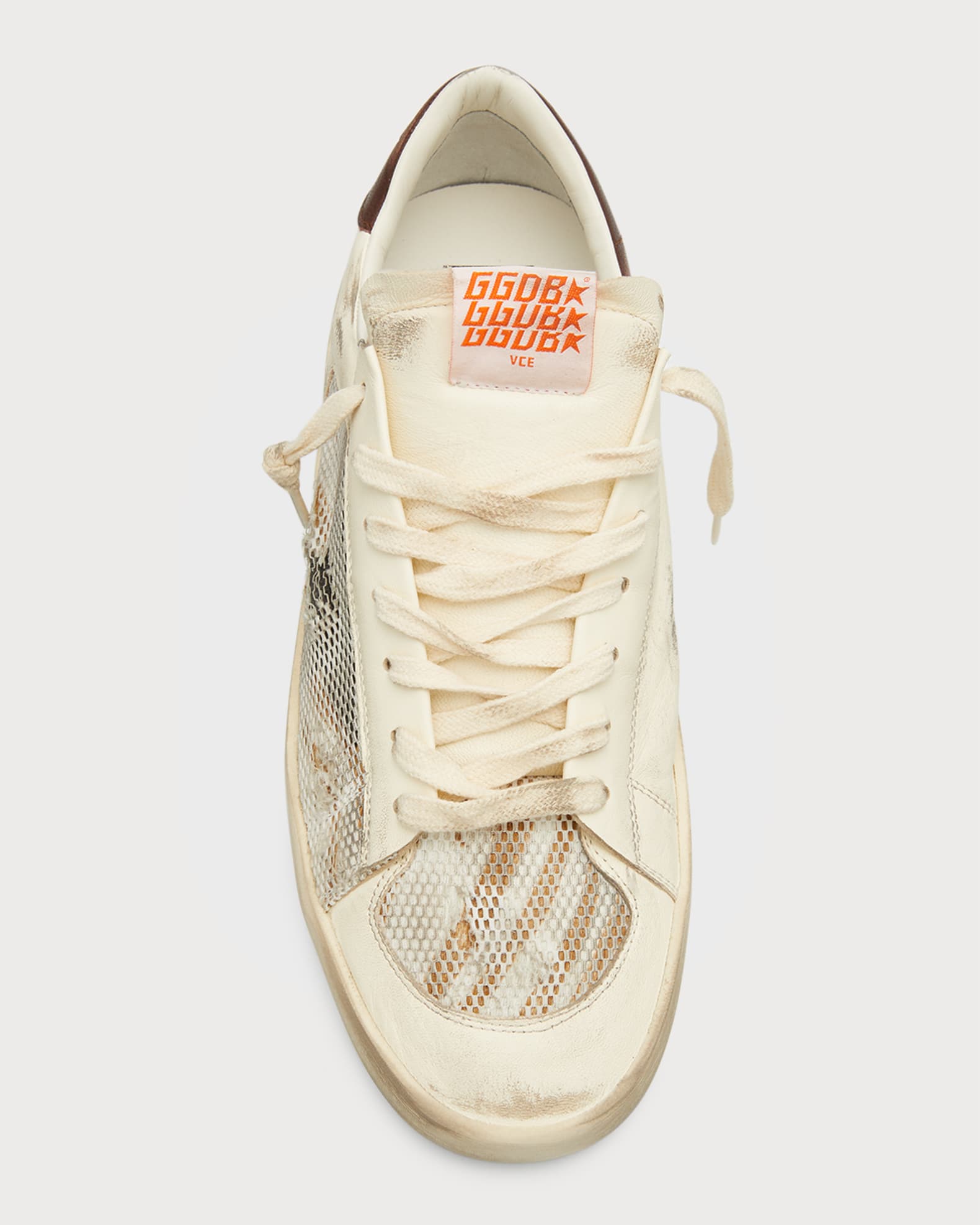 スニーカー GOLDEN  DELUXE BRAND Stardan leather low-top sneakers Stardan leather low-top sneakers GOLDEN GOOSE DELUXE BRAND