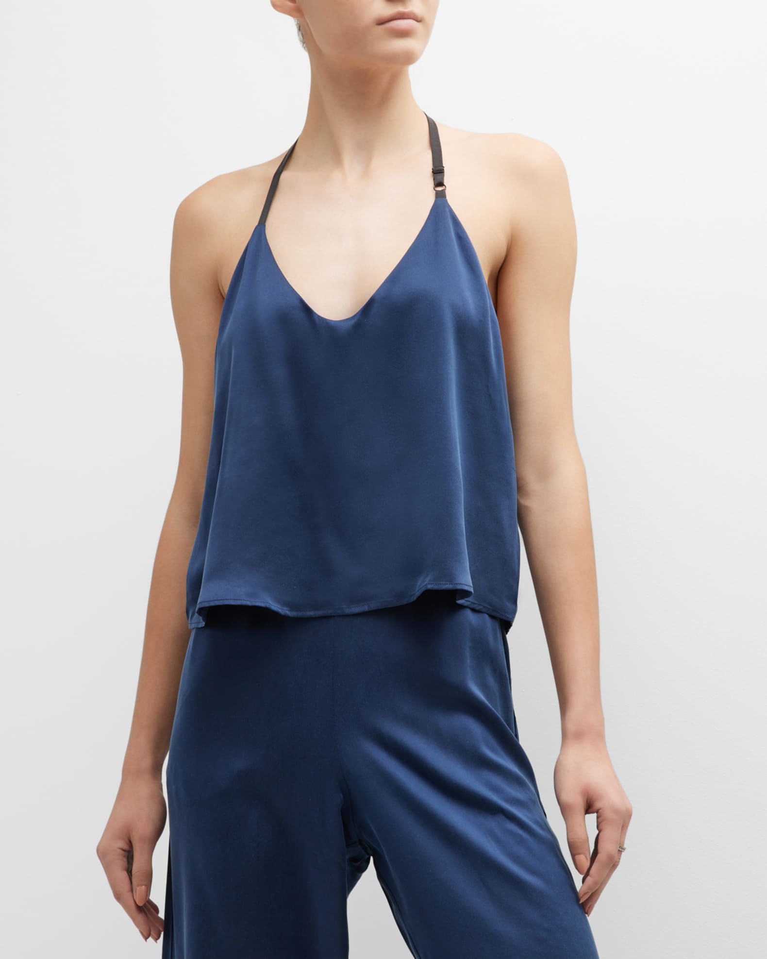 Washable Silk Cami Pajama Set 1