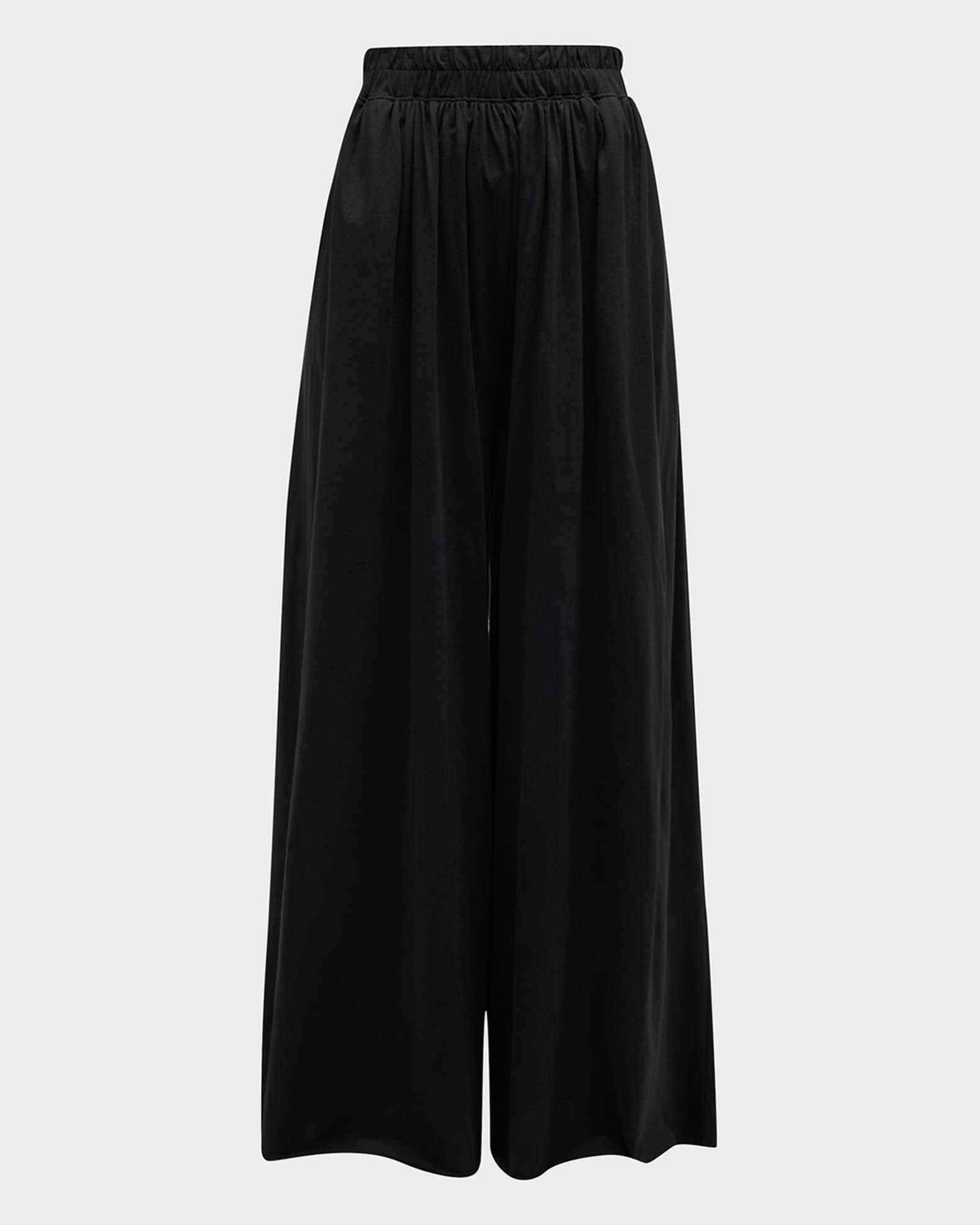 Organic Pima Wide-Leg Pants 0