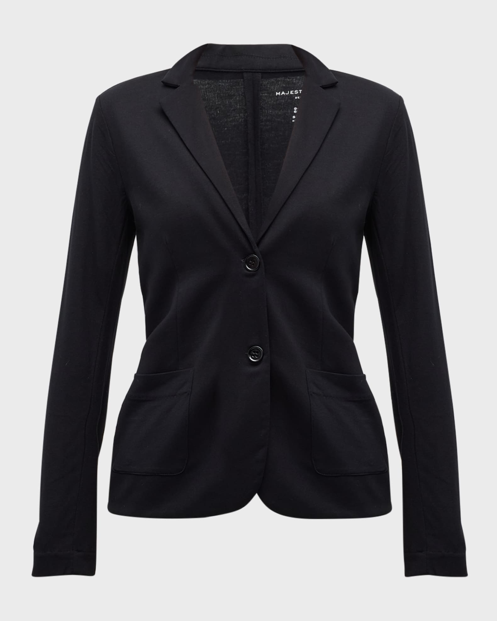 Soft Touch Two-Button Blazer 0