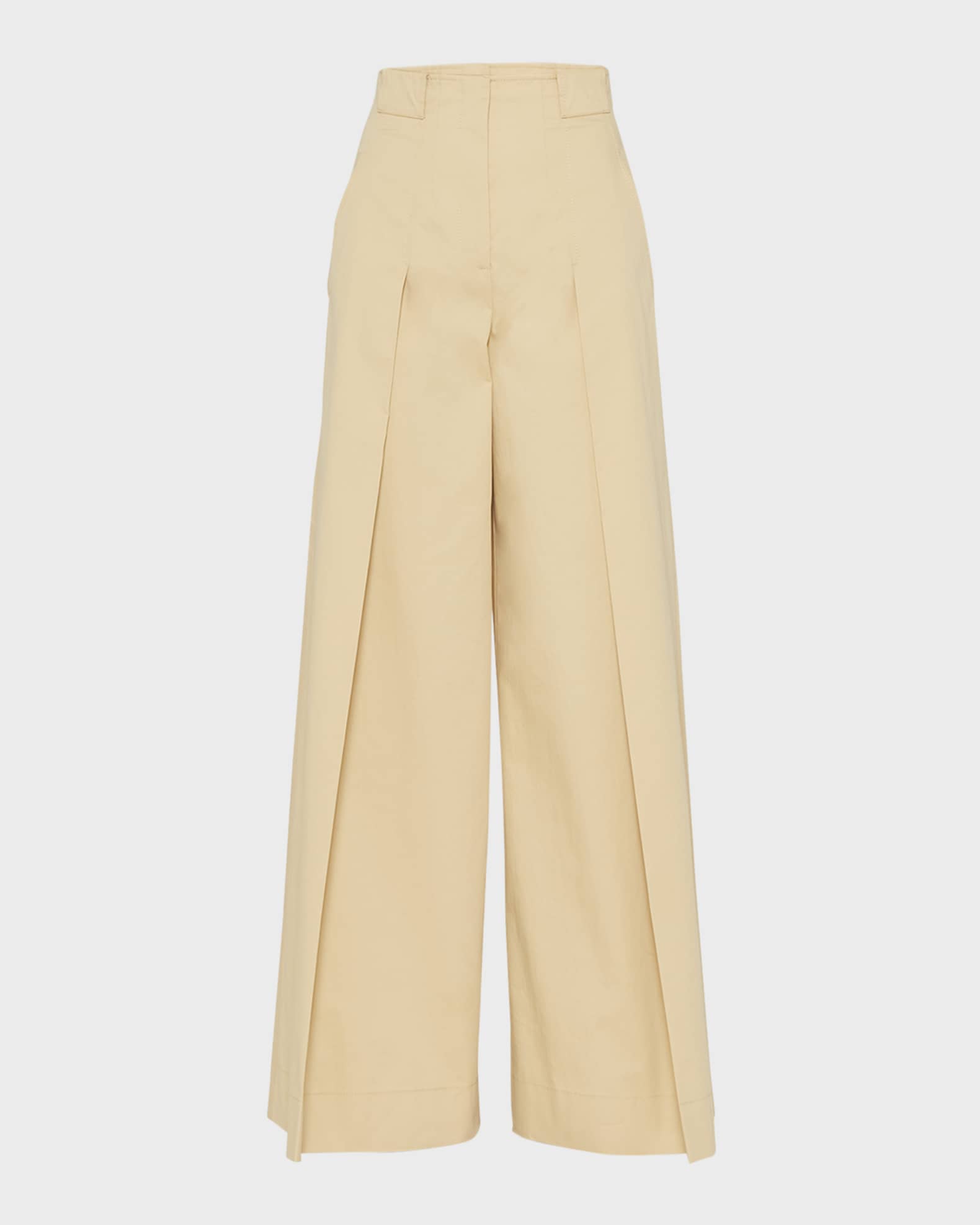 Alberta Ferretti Outlet: high-waisted carrot trousers - Yellow