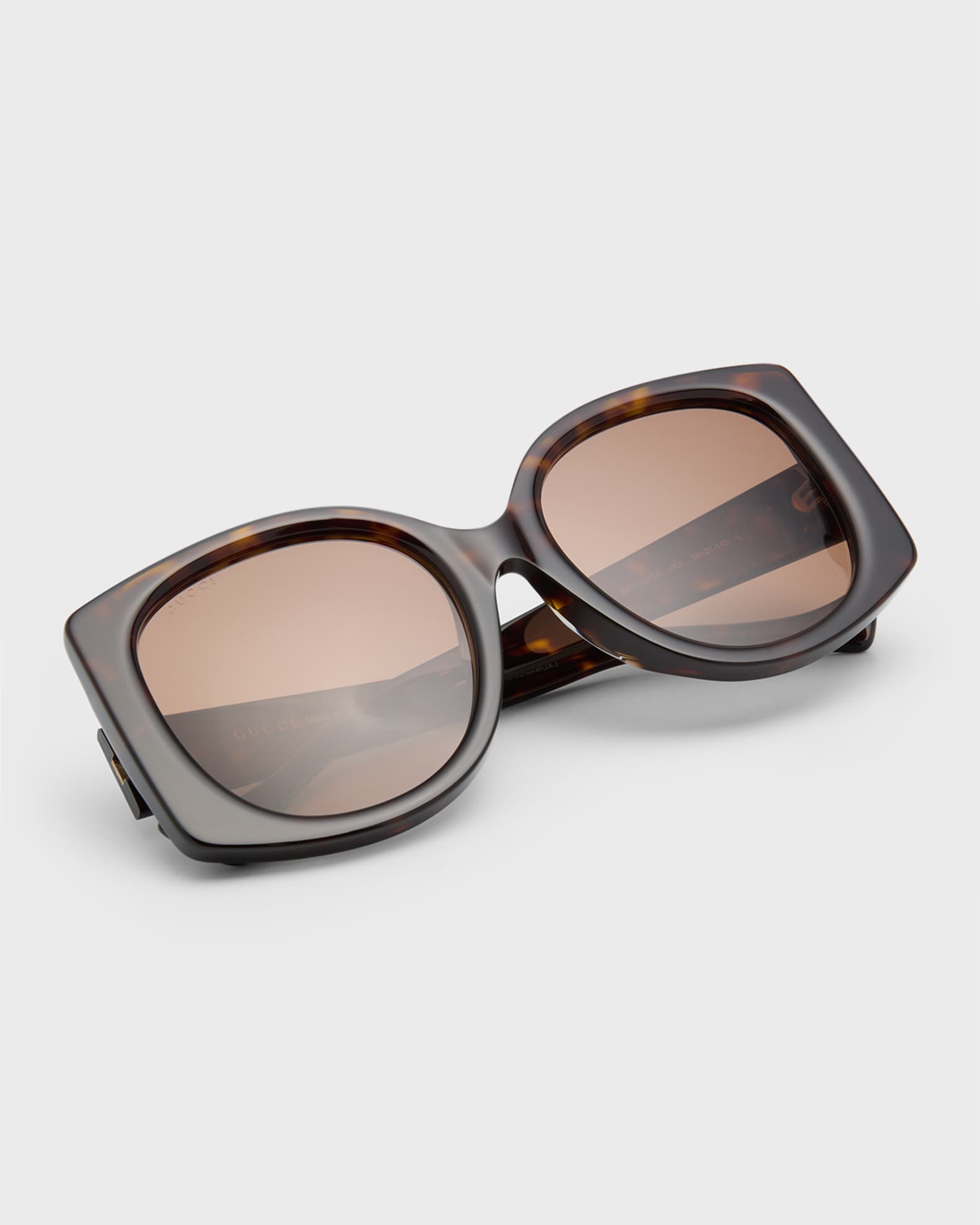 小物 Gucci Sunglasses Interlocking GG Gucci Raised Interlocking GG Acetate Butterfly Sunglasses