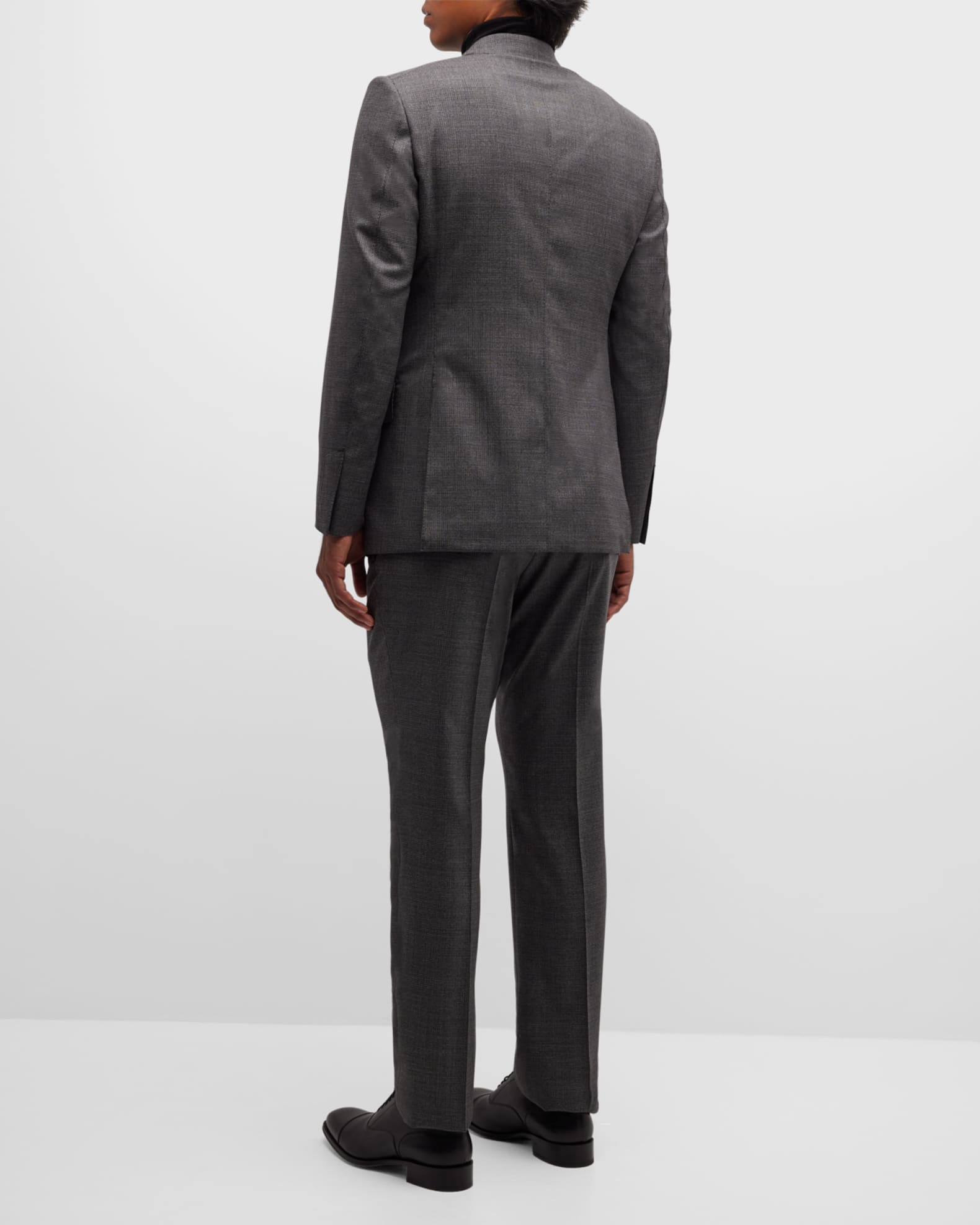 TOM FORD Men's Shelton Micro Basketweave Suit | Neiman Marcus