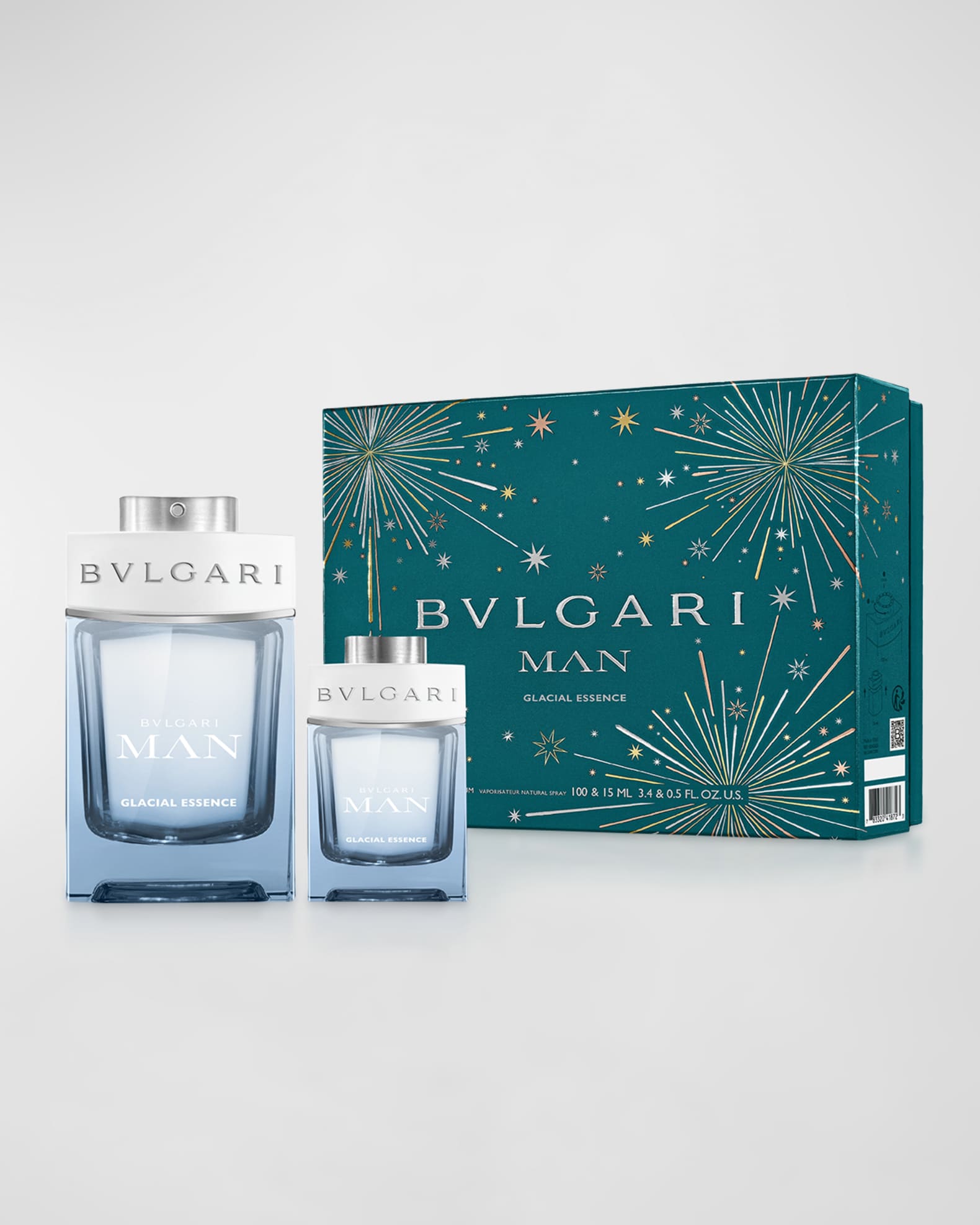 BVLGARI Man Glacial Essence Eau de Parfum 2Piece Set Neiman Marcus