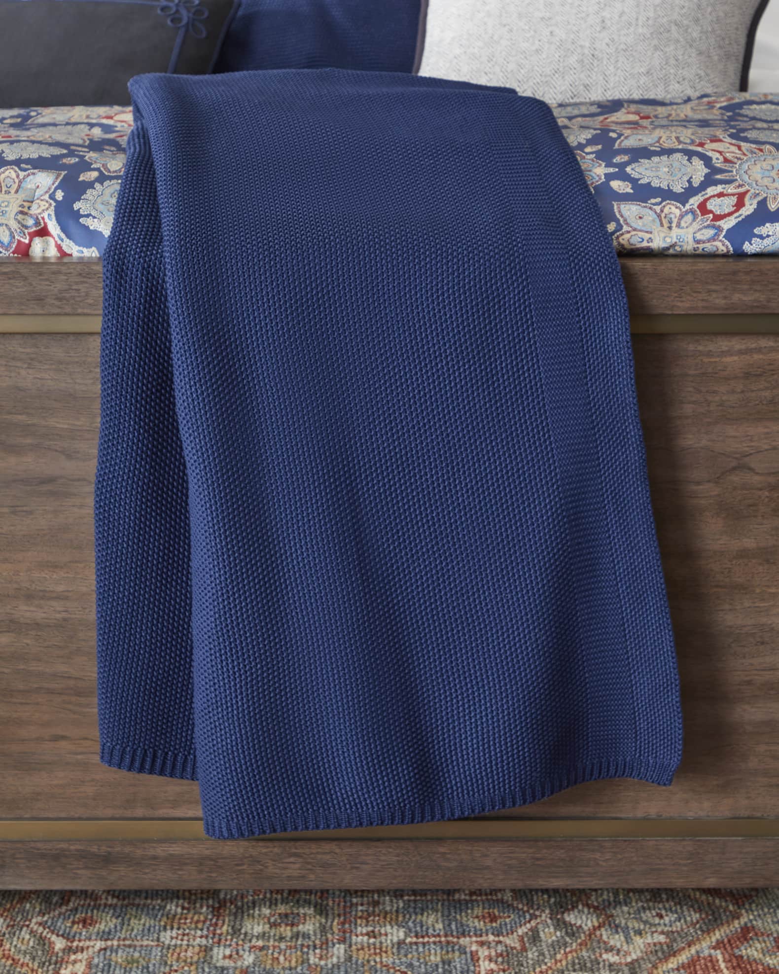 Lauren ralph lauren estate classic cotton blanket deals