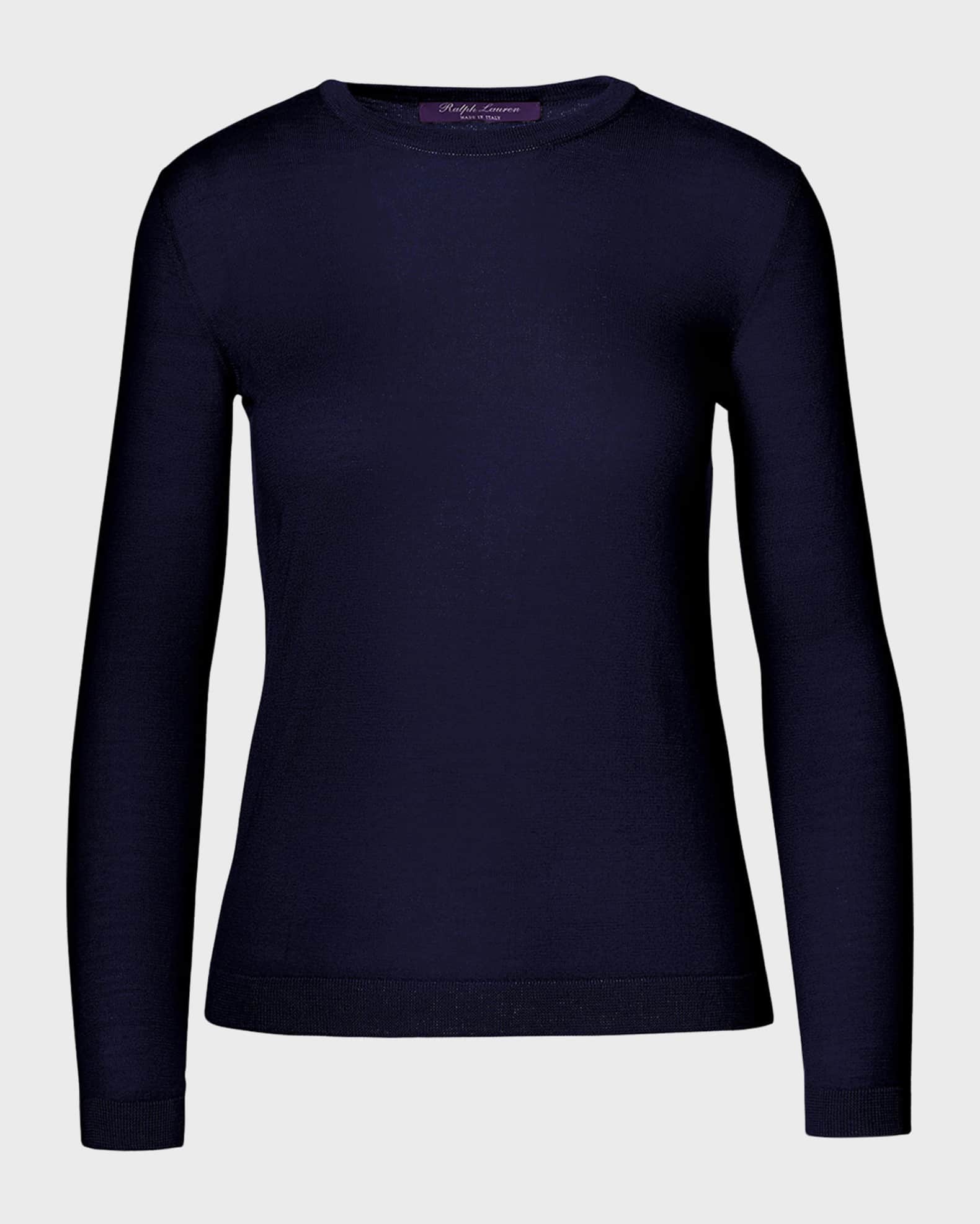 Cashmere Crewneck Sweater 0