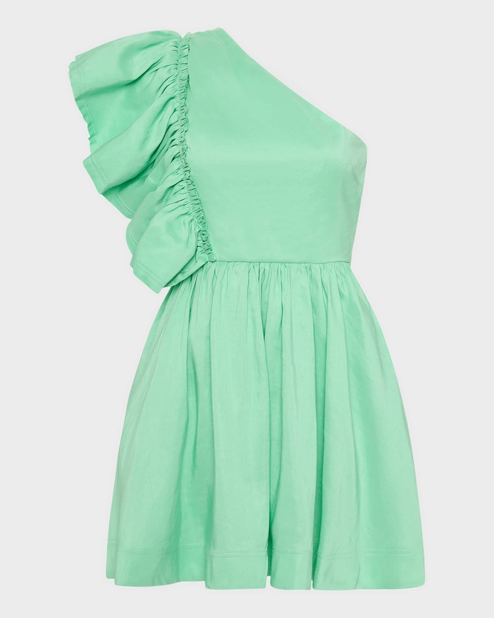 AJE - Bonjour Asymmetric one shoulder Midi (AU 6)